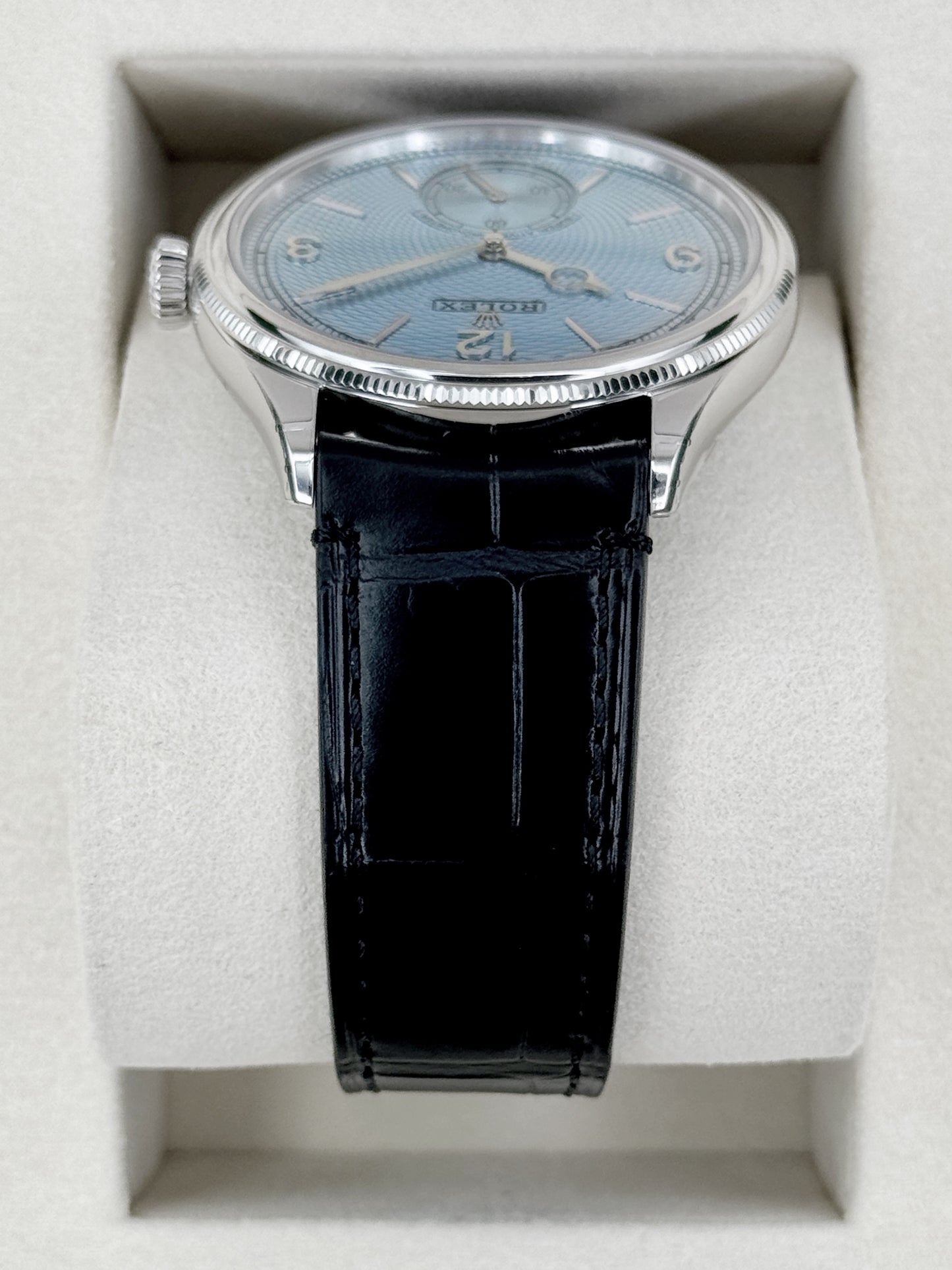 NEW 2026 Rolex 1908 39mm 52506 Platinum Ice Blue Dial (STICKERED)