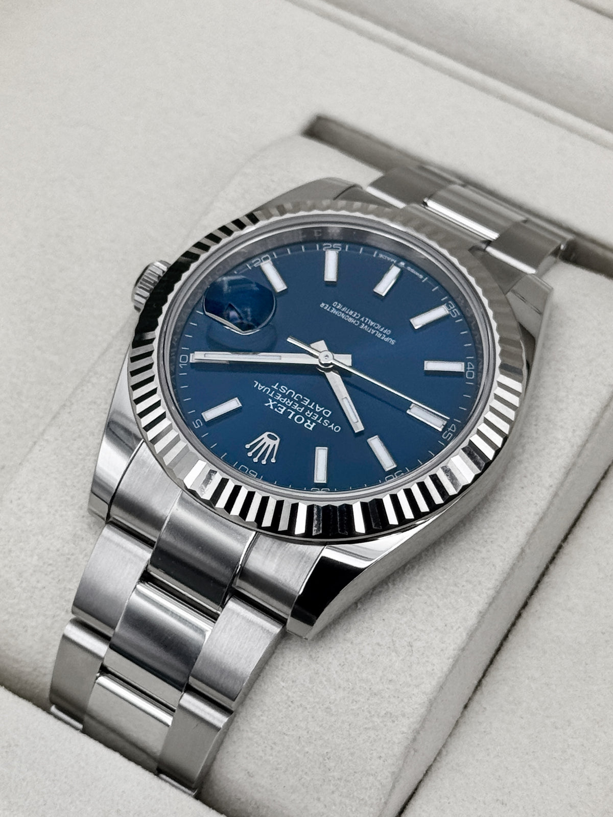 NEW 2026 Rolex Datejust 41mm 126334 Stainless Steel Oyster Blue Dial