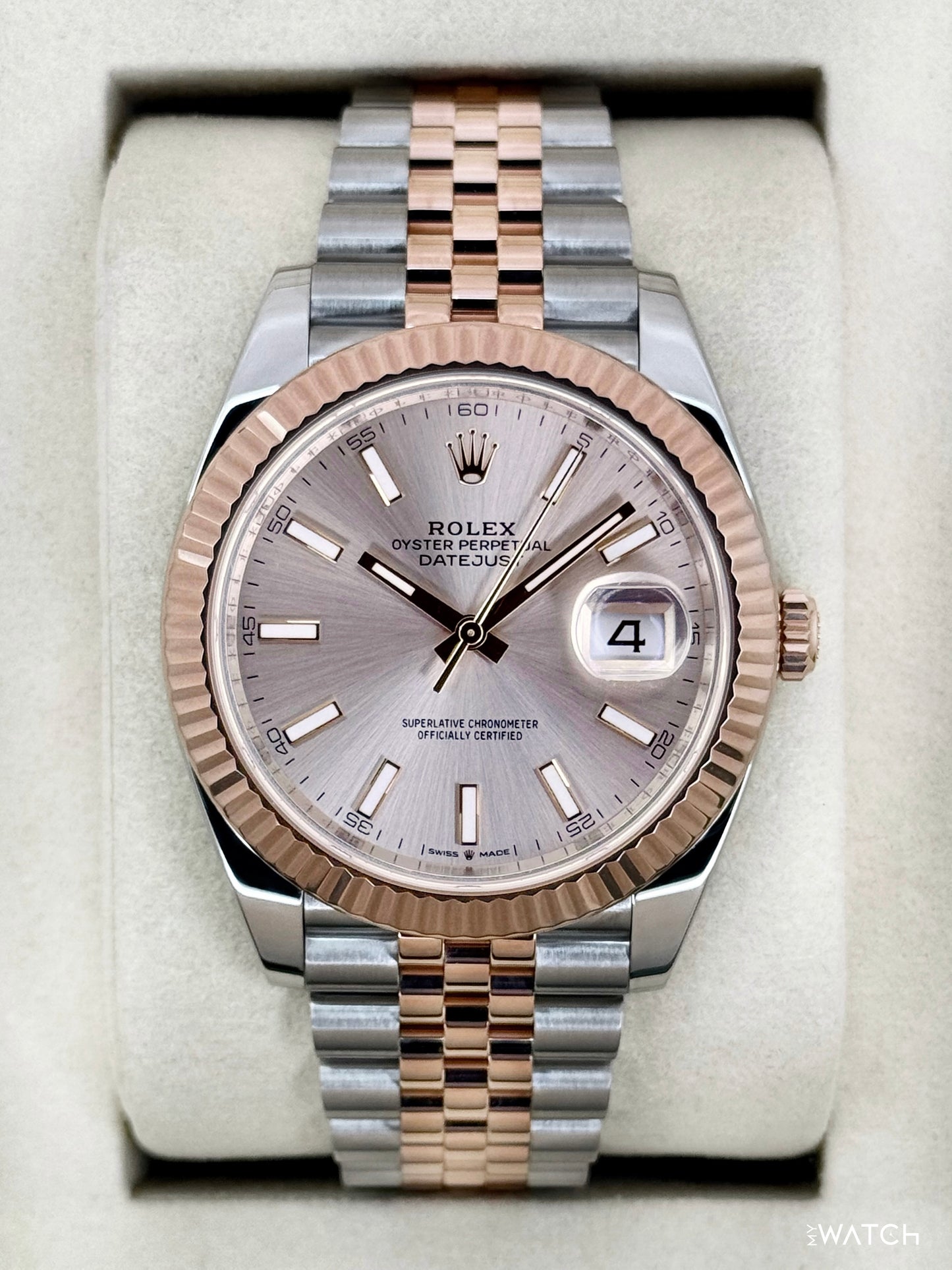 2025 Rolex Datejust 41mm 126331 Two-Tone Jubilee Sundust Dial - MyWatchLLC