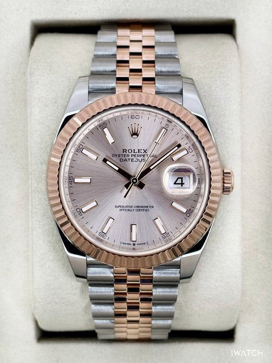 2025 Rolex Datejust 41mm 126331 Two-Tone Jubilee Sundust Dial - MyWatchLLC