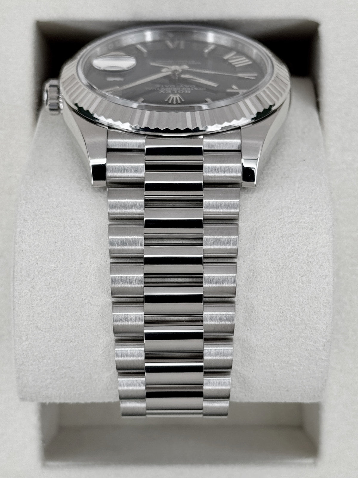 New 2026 Rolex Day-Date 40mm 228239 Presidential Blue Ombre Dial - MyWatchLLC