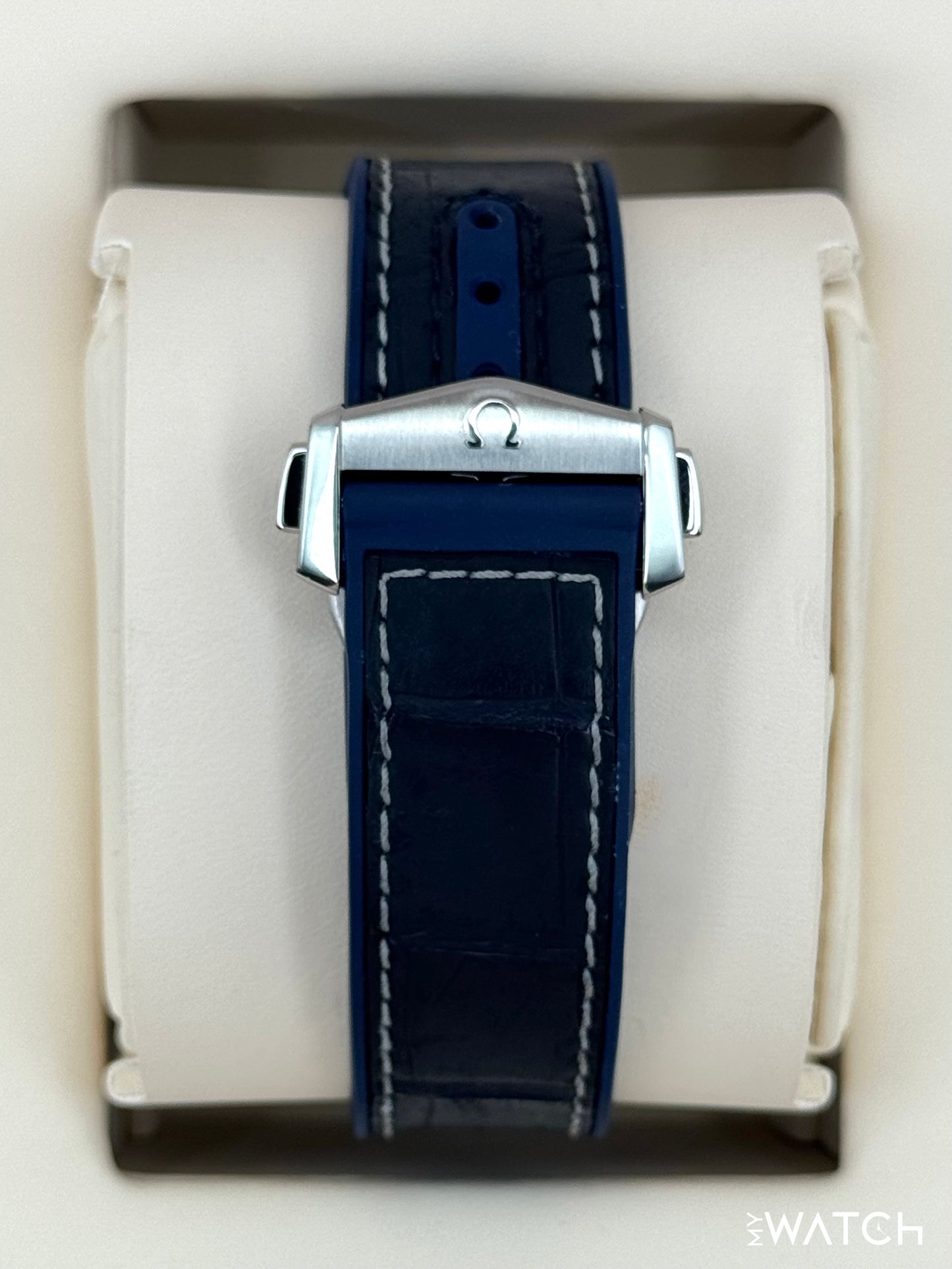 Omega Seamaster Planet Ocean 45.5mm 215.33.46.51.03.001 Blue Dial - MyWatchLLC