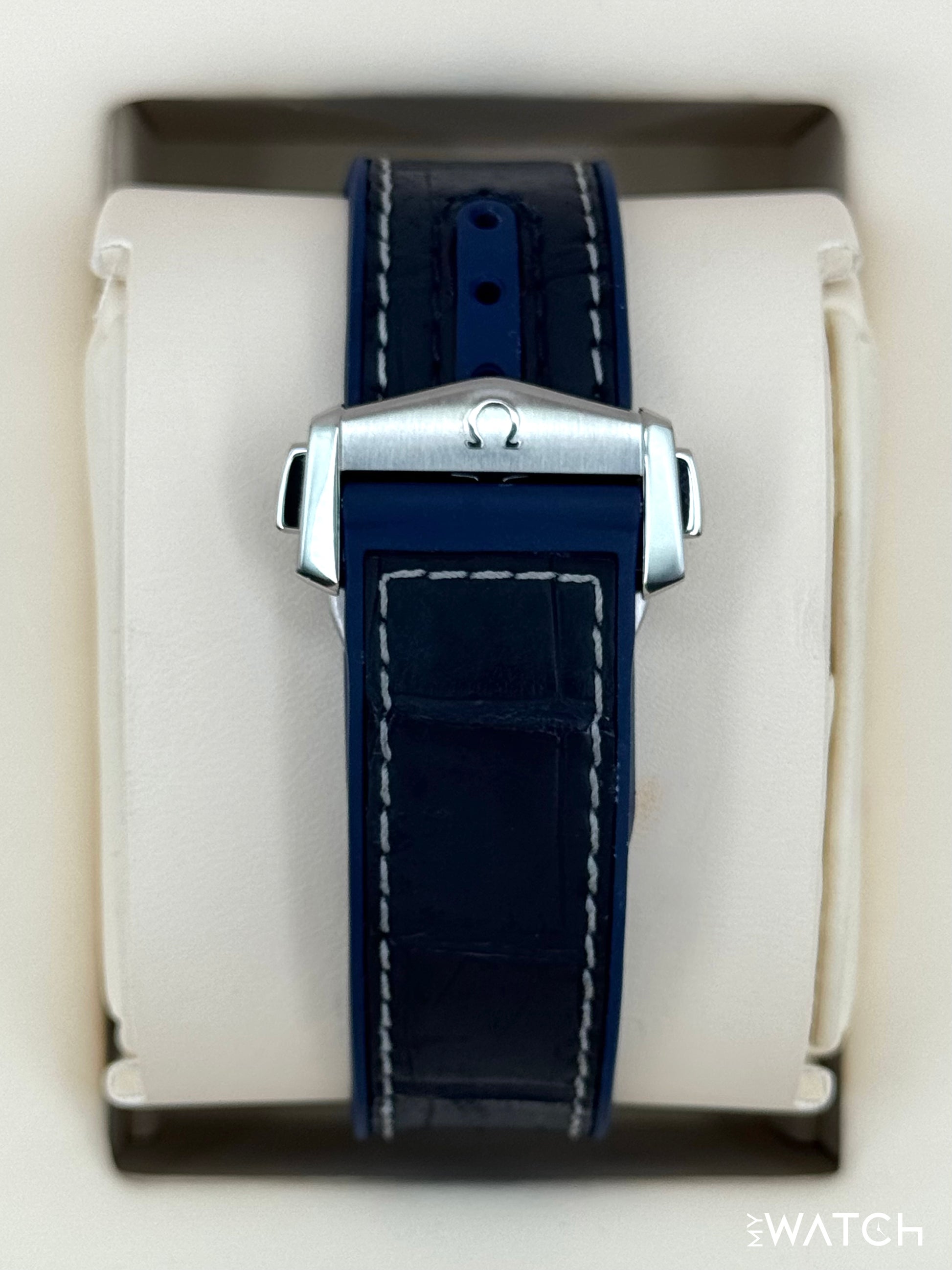 Omega Seamaster Planet Ocean 45.5mm 215.33.46.51.03.001 Blue Dial - MyWatchLLC