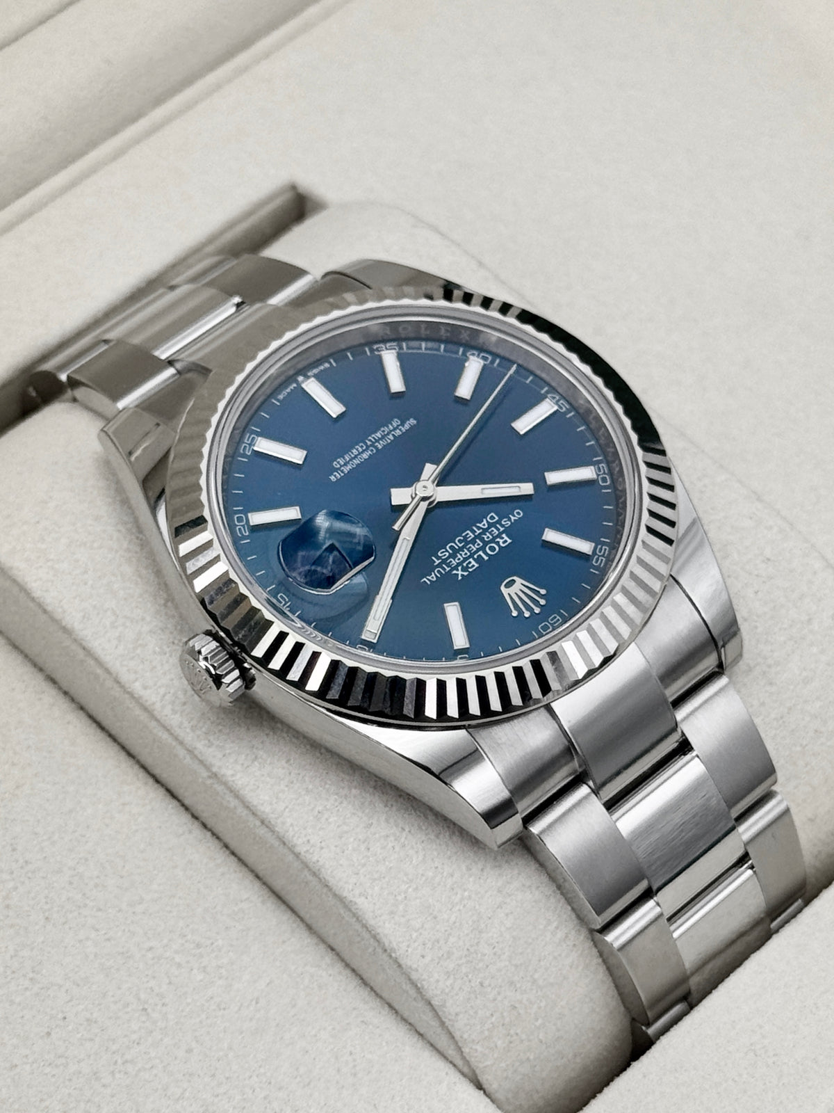 NEW 2026 Rolex Datejust 41mm 126334 Stainless Steel Oyster Blue Dial