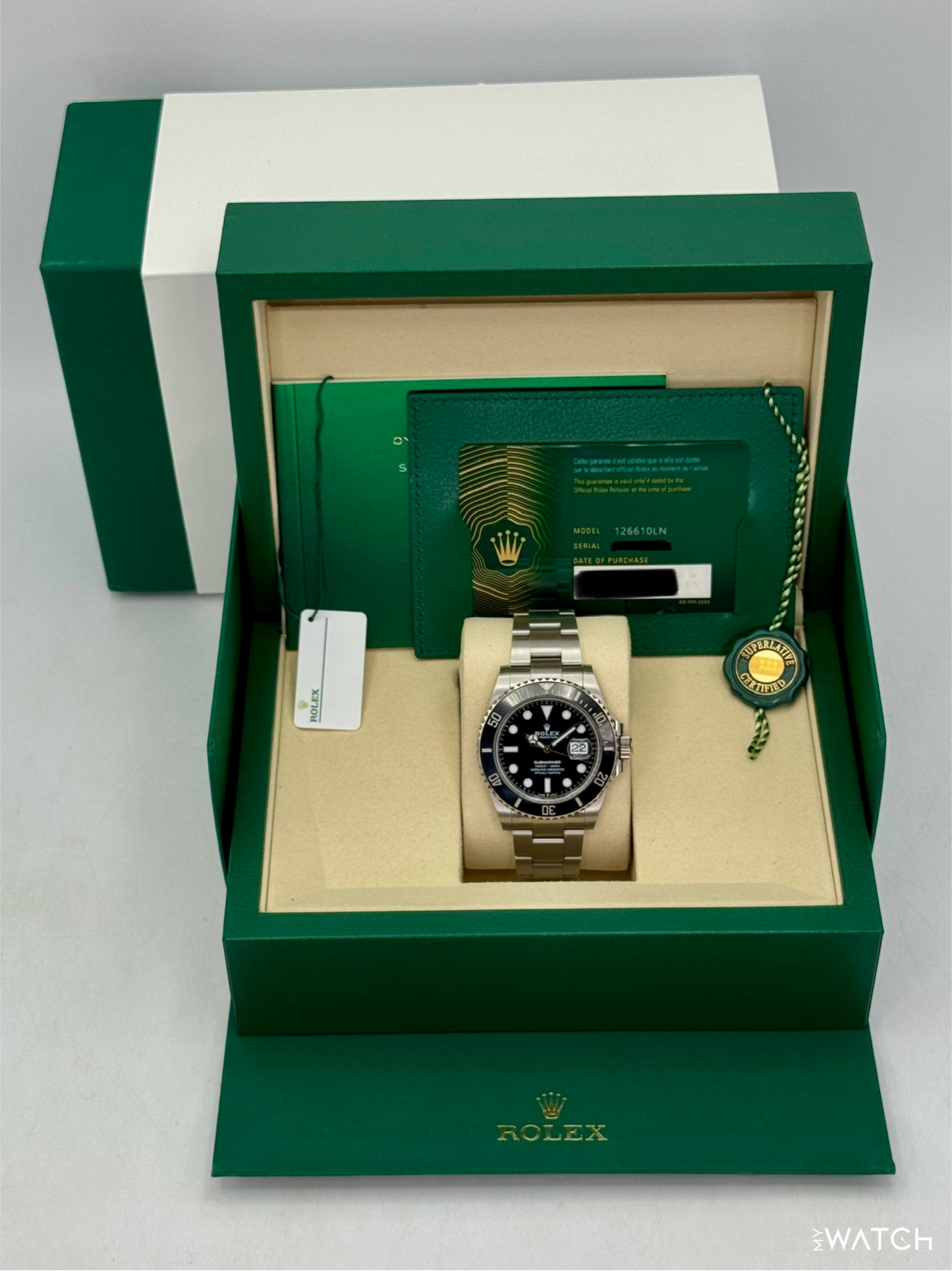 2026 Rolex Submariner 41mm 126610LN Stainless Steel Black Dial - MyWatchLLC