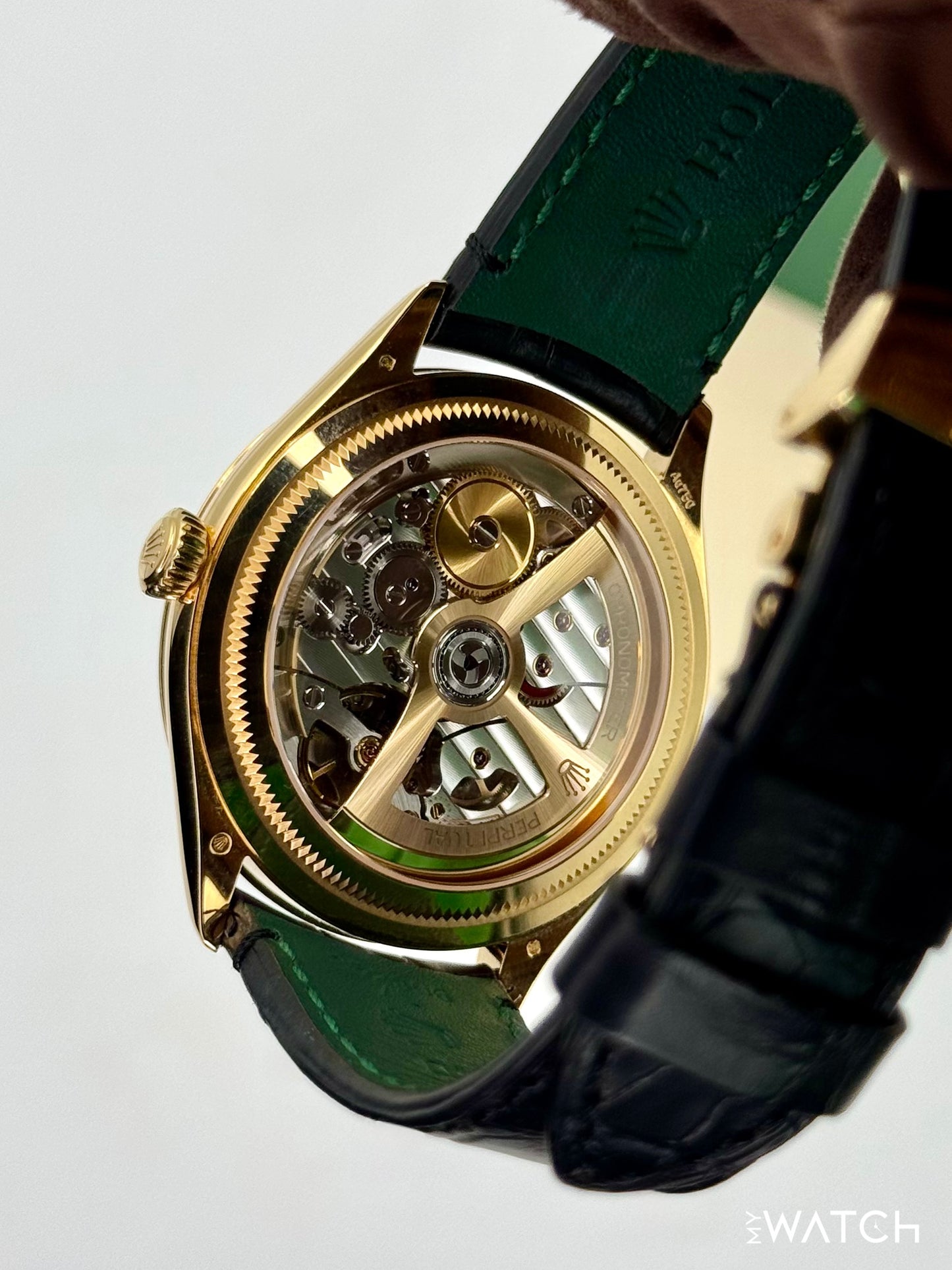 2025 Rolex 1908 39mm 52508 Yellow Gold Black Dial