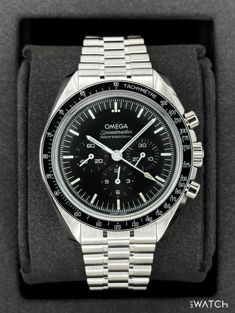 NEW 2026 Omega Speedmaster Pro Moonwatch 42mm 310.30.42.50.01.002 Black Dial