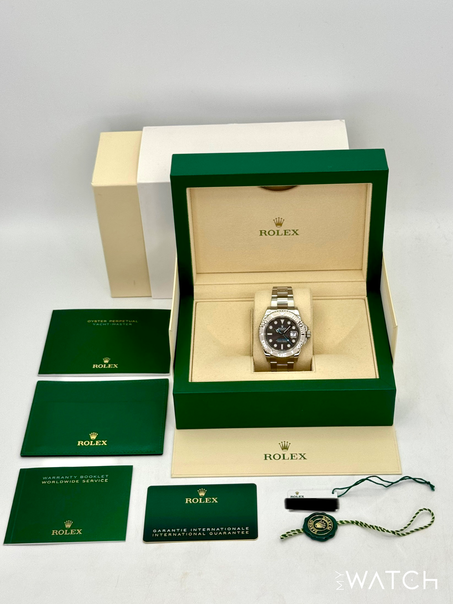 2022 Rolex Yacht-Master 40mm 126622 Stainless Steel Rhodium Dial