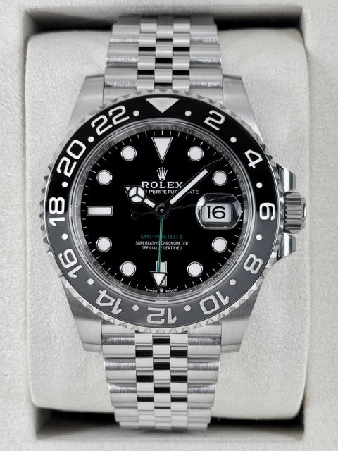 NEW 2026 Rolex GMT-Master II Bruce Wayne 40mm 126710GRNR Jubilee (NEW STYLE CARD)
