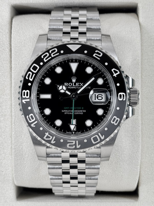 NEW 2026 Rolex GMT-Master II Bruce Wayne 40mm 126710GRNR Jubilee (NEW STYLE CARD)
