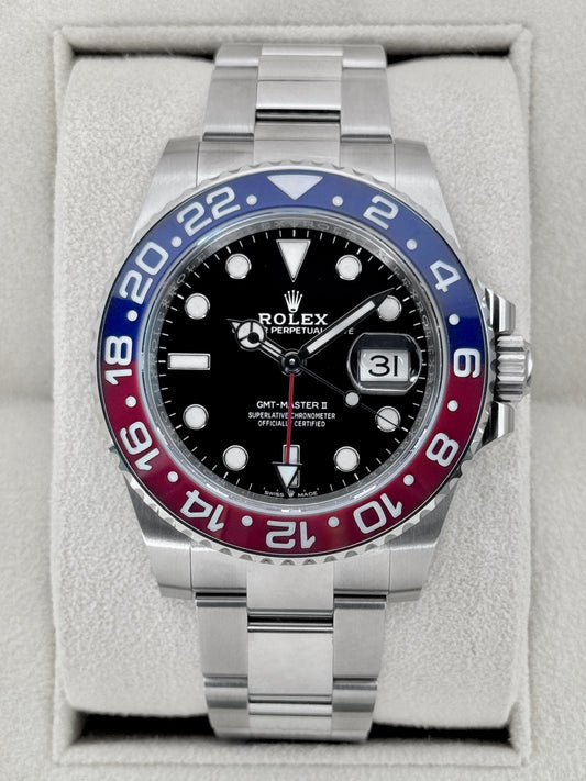 2022 Rolex GMT-Master II Pepsi 40mm 126710BLRO Oyster