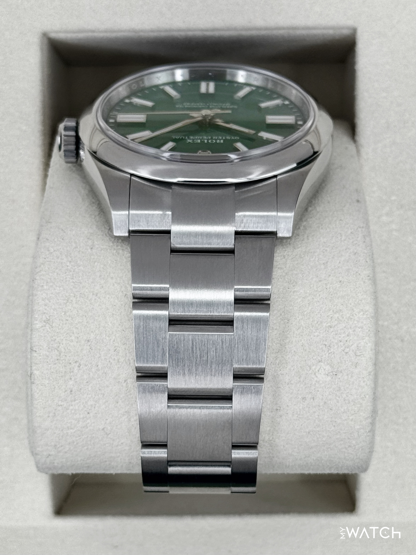 NEW 2025 Rolex Oyster Perpetual 41mm 134300 Green Dial - MyWatchLLC