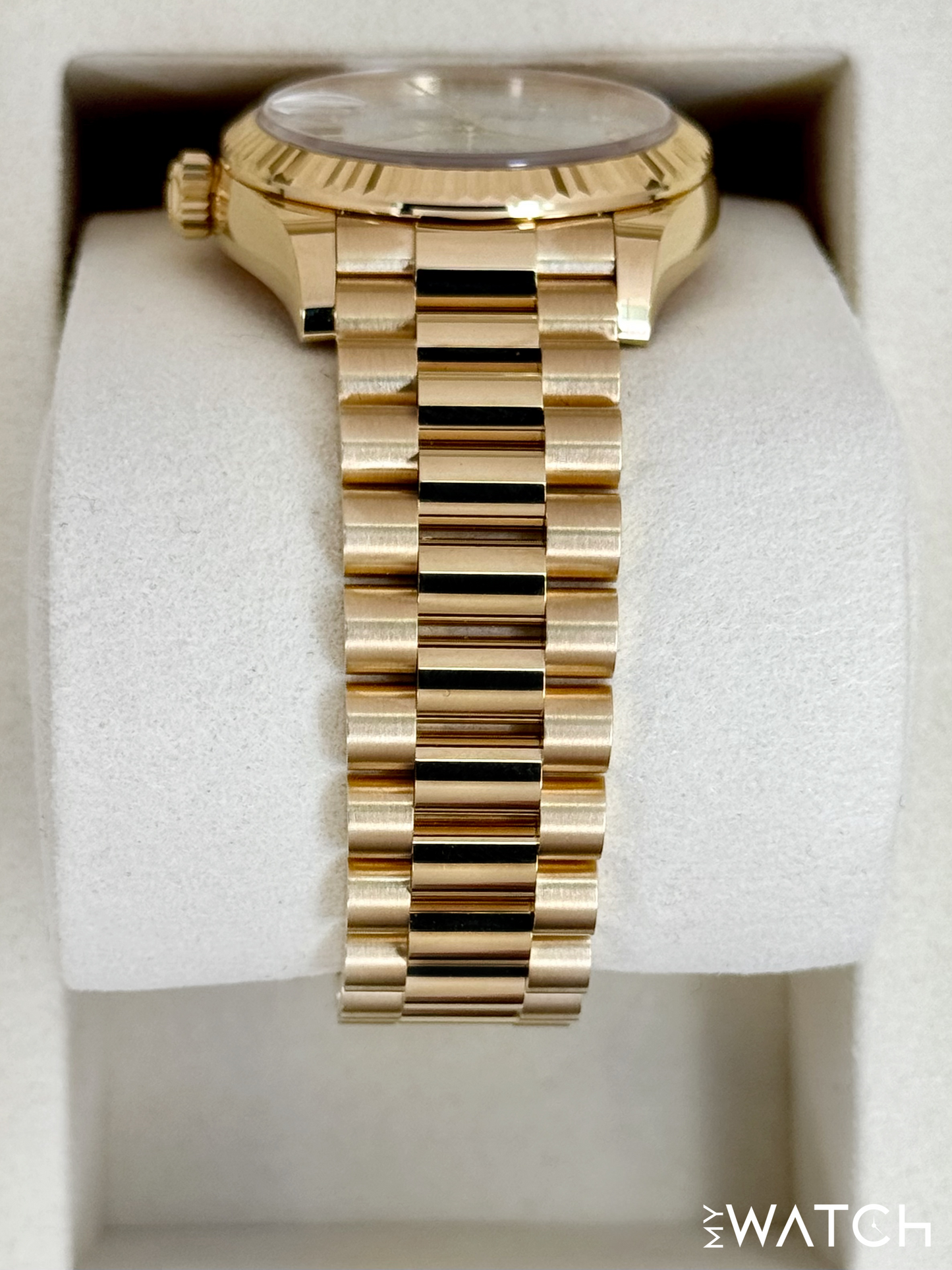 NEW 2025 Rolex Datejust 31mm 278278 Yellow Gold MOP Diamond Dial