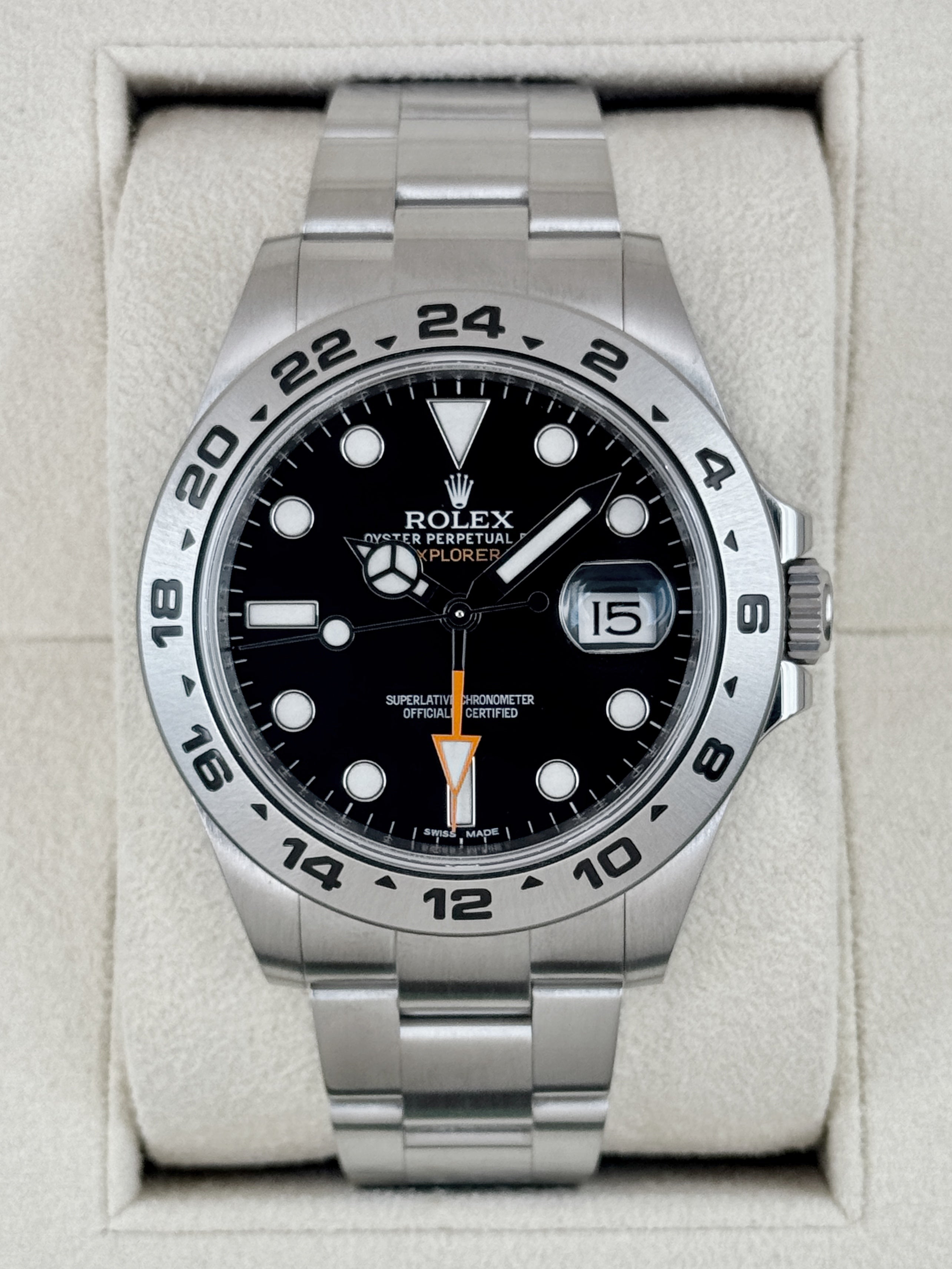 NEW 2025 Rolex Explorer II 42mm 226570 Polar White Dial