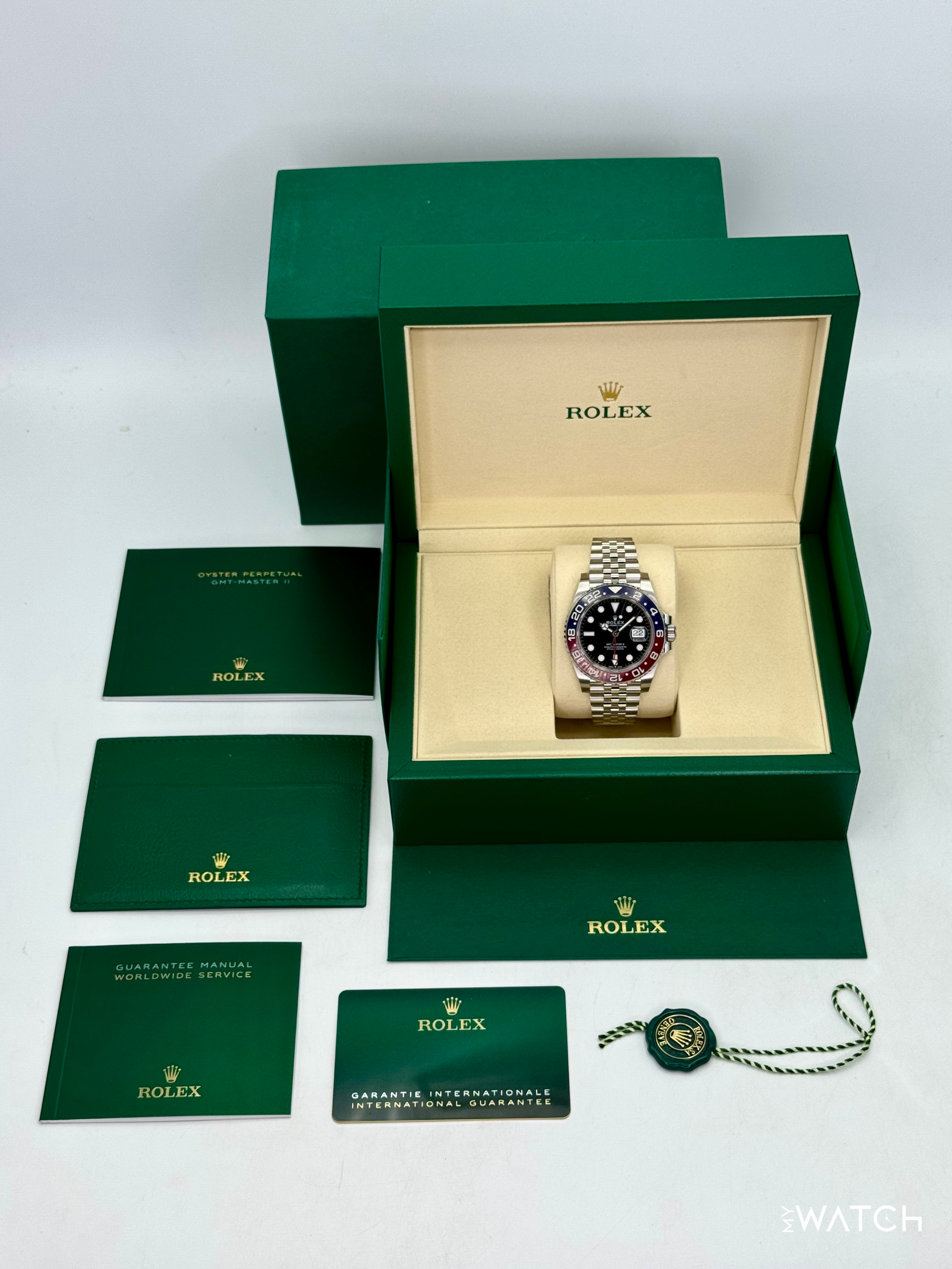NEW 2026 Rolex GMT-Master II "Pepsi" 40mm 126710BLRO Jubilee - MyWatchLLC
