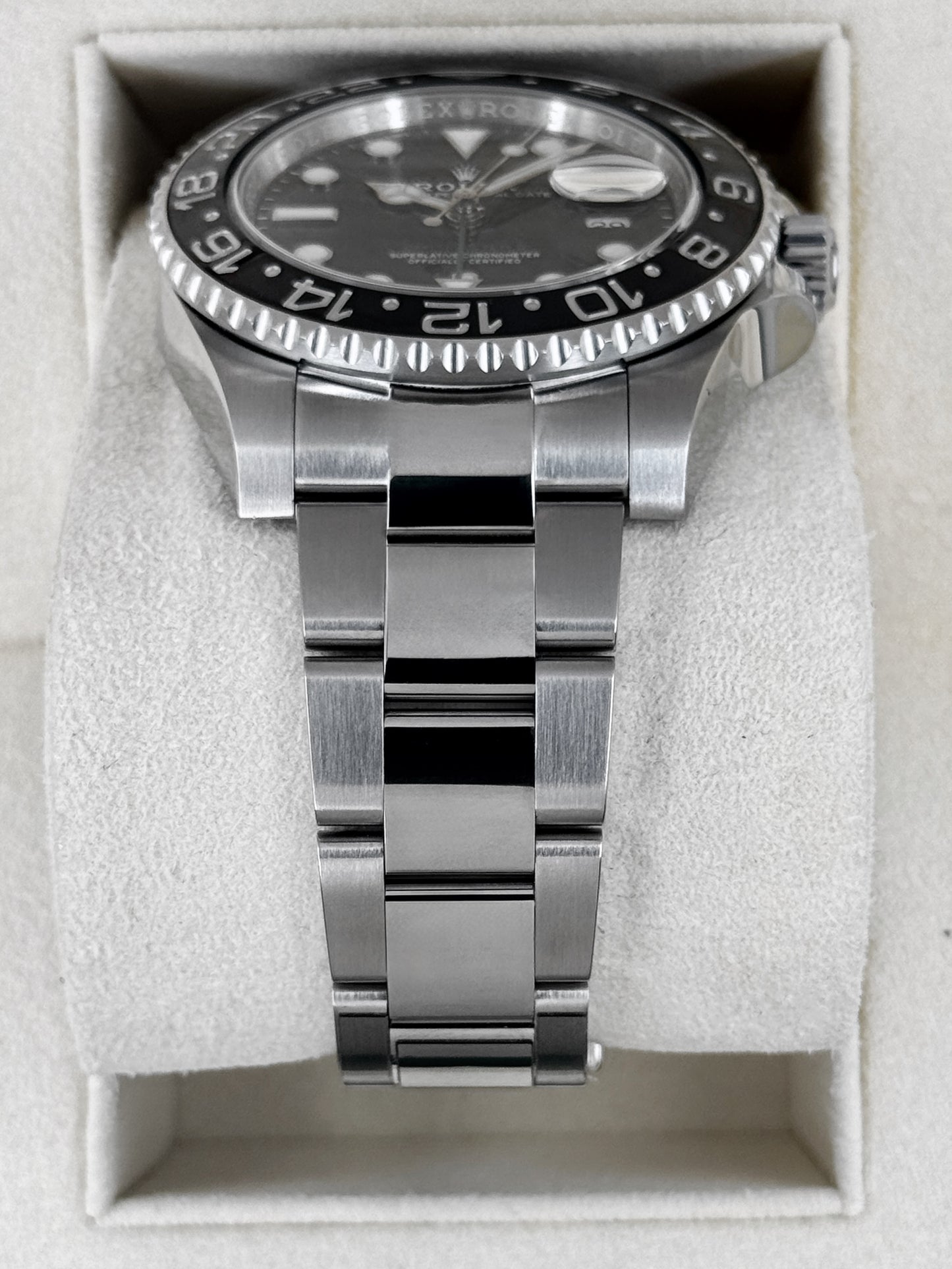 2019 Rolex GMT-Master II 40mm 116710LN Stainless Steel Black Dial