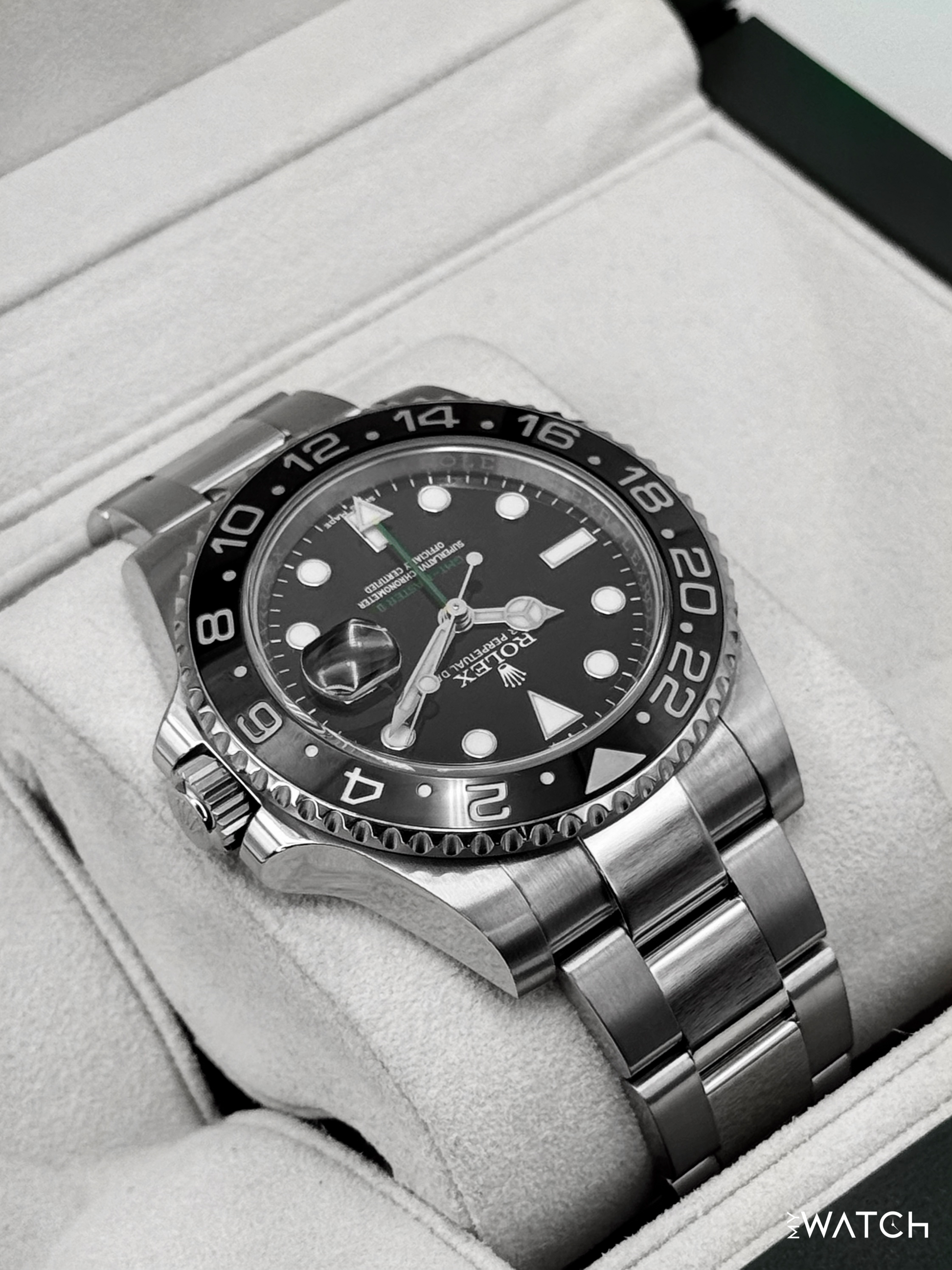 2014 Rolex GMT-Master II 40mm 116710LN Stainless Steel Black Dial - MyWatchLLC