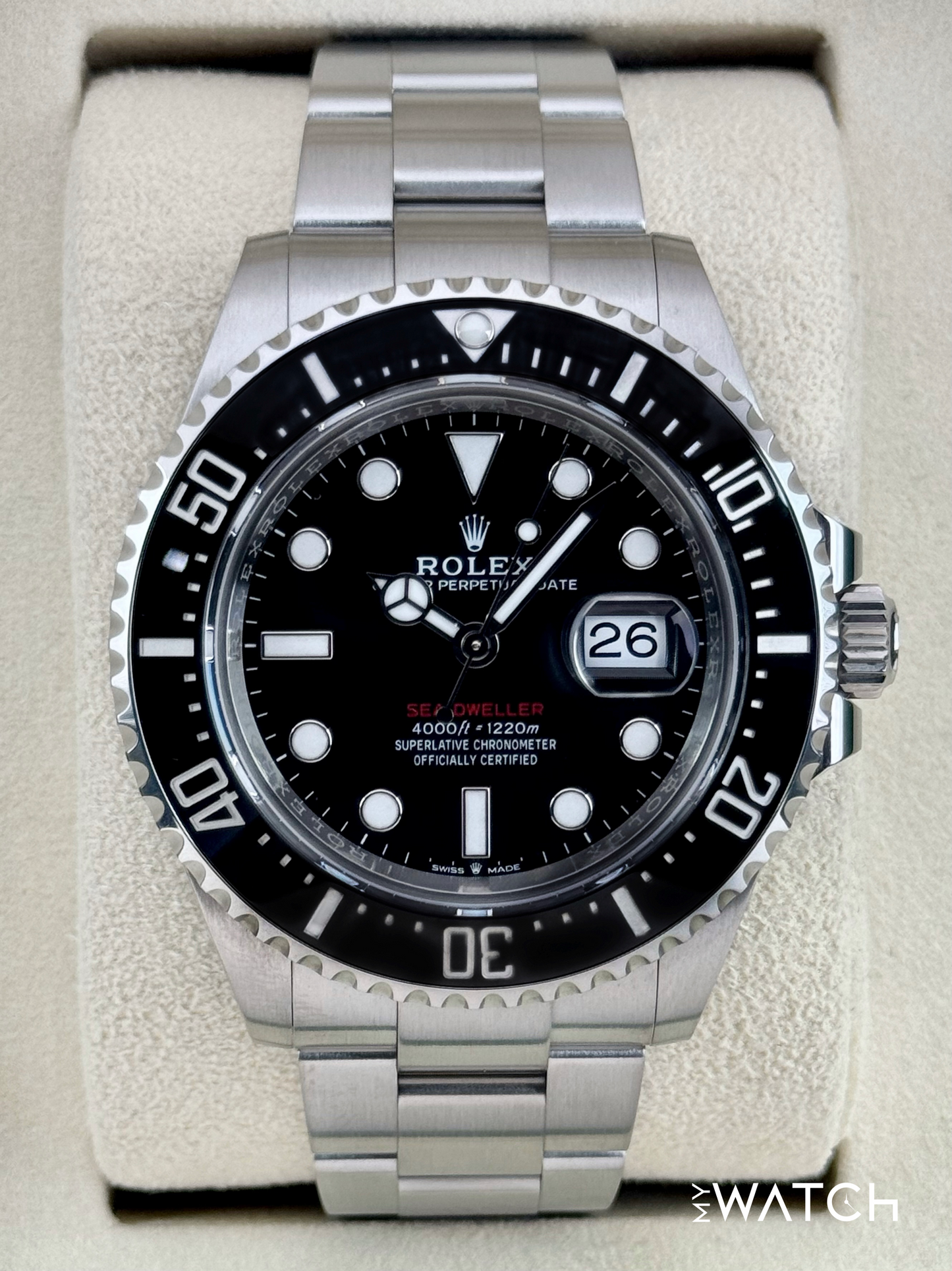 2025 Rolex Sea-Dweller 43mm 126600 Black Dial