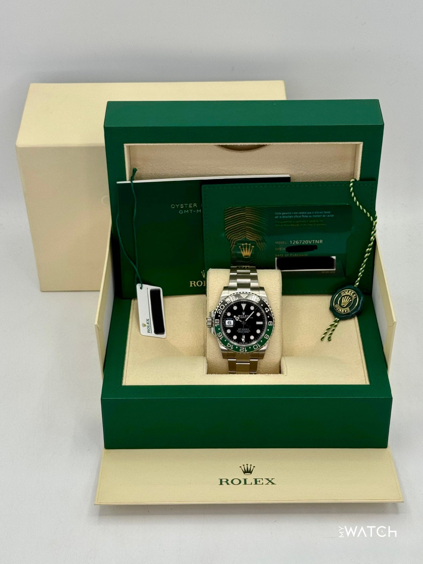 2023 Rolex GMT-Master II “Sprite” 40mm 126720VTNR Oyster - MyWatchLLC