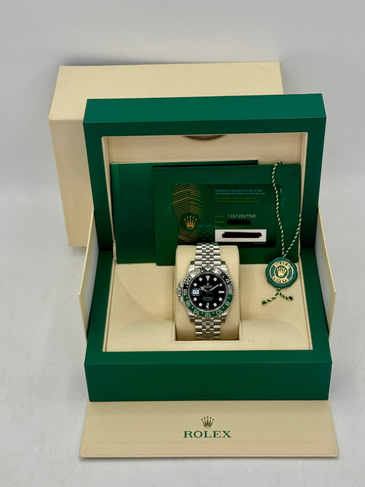 2024 Rolex GMT-Master II Sprite 40mm 126720VTNR Jubilee