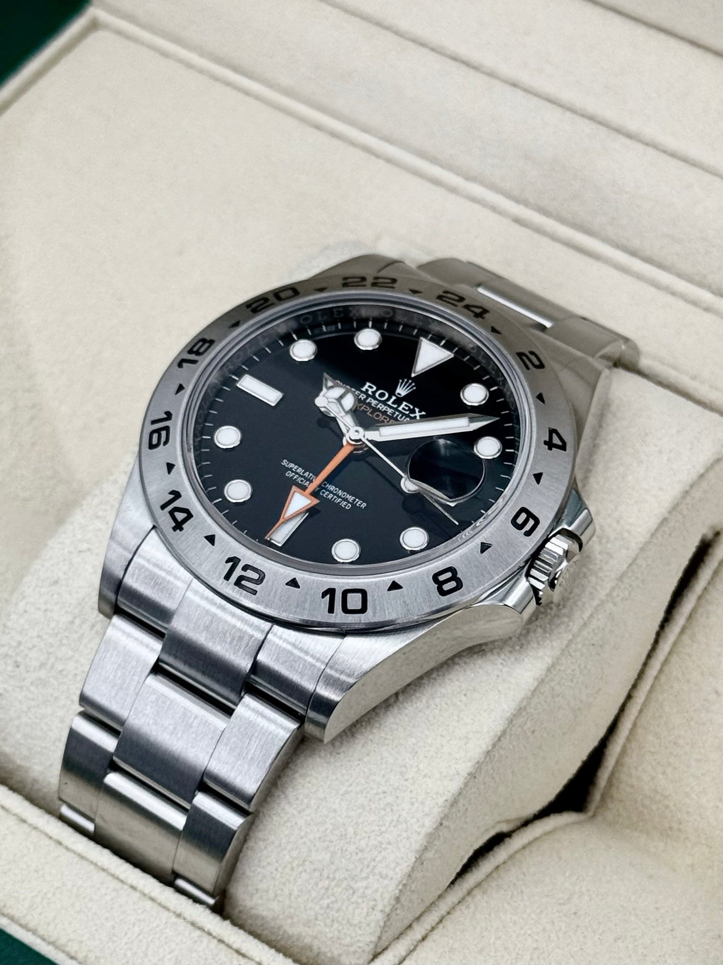 Rolex Explorer II 42mm 226570 Stainless Steel Black Dial
