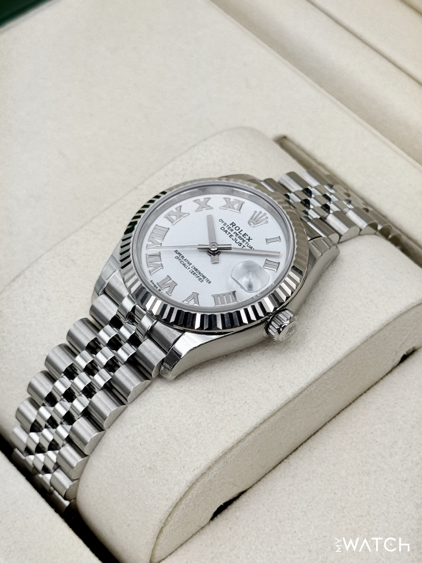 NEW 2025 Rolex Datejust 31mm 278274 Stainless Steel Jubilee White Dial