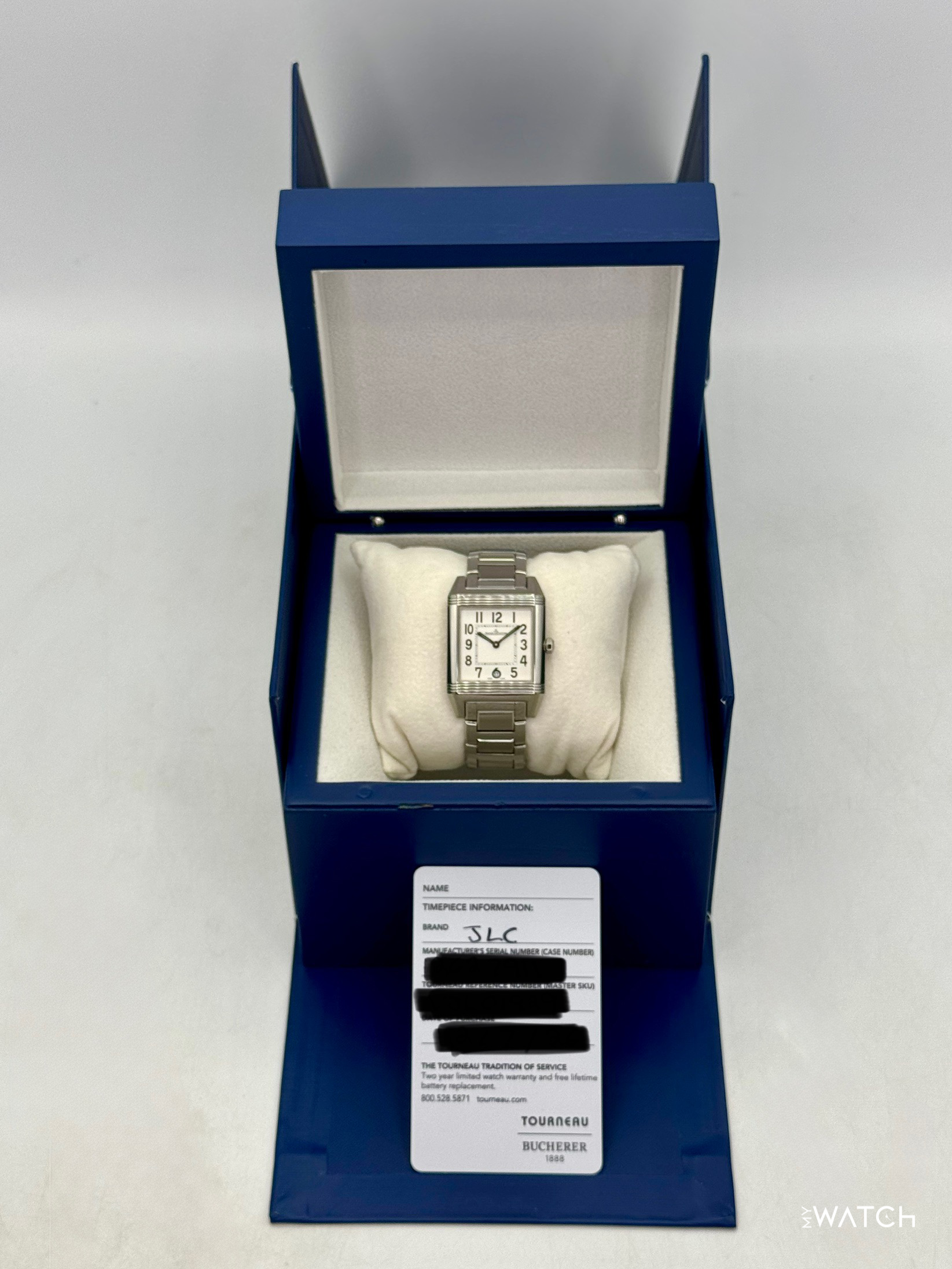 2026 Jaeger-Coultre Reverso Squadra 29mm 234.8.66 Stainless Steel White Dial - MyWatchLLC