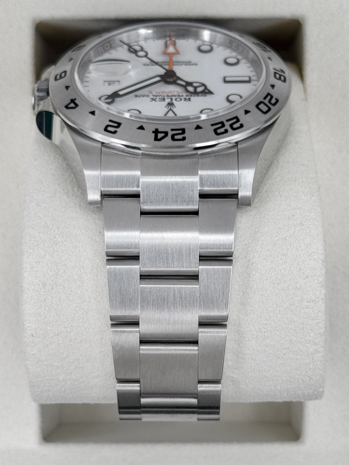 NEW 2026 Rolex Explorer II 42mm 226570 Polar White Dial (STICKERED)