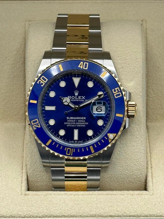 2023 Rolex Submariner Date "Bluesy" 41mm 126613LB Two-Tone Blue Dial - MyWatchLLC