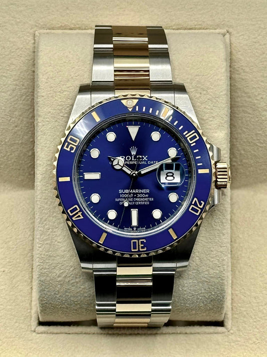 2023 Rolex Submariner "Bluesy" 126613LB Two-Tone Blue Dial - MyWatchLLC