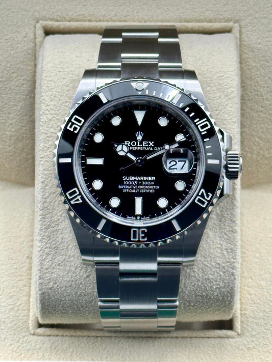 NEW 2023 Rolex Submariner Stainless Steel Black Dial Oyster - MyWatchLLC