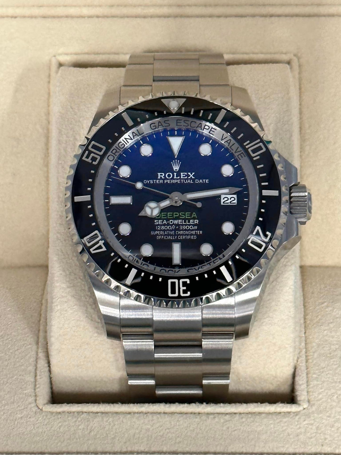 2023 Rolex Sea-Dweller "James Cameron" 44mm 136660 Blue Dial - MyWatchLLC