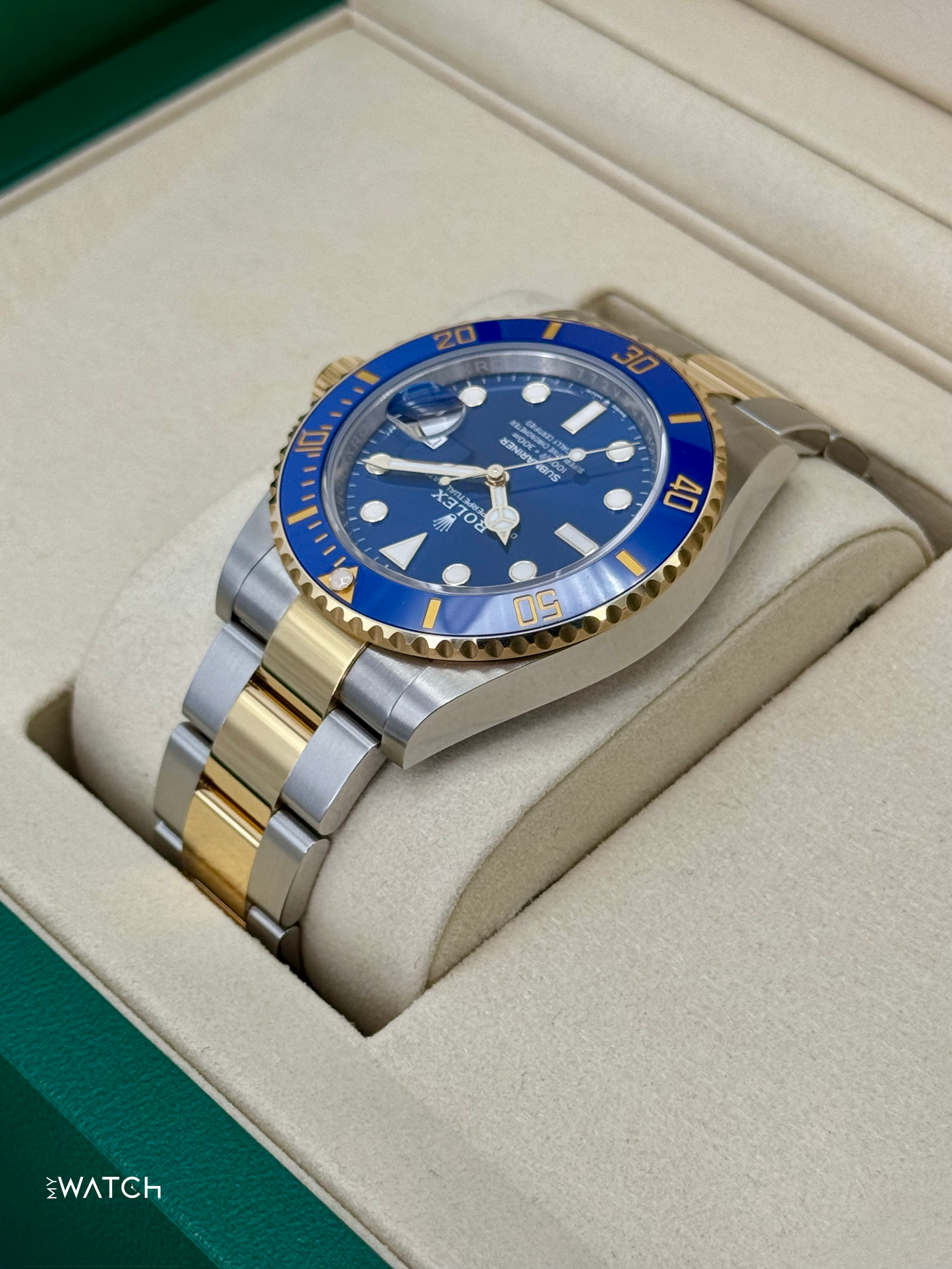 2025 Rolex Submariner "Bluesy" 41mm 126613LB Two-Tone Blue Dial