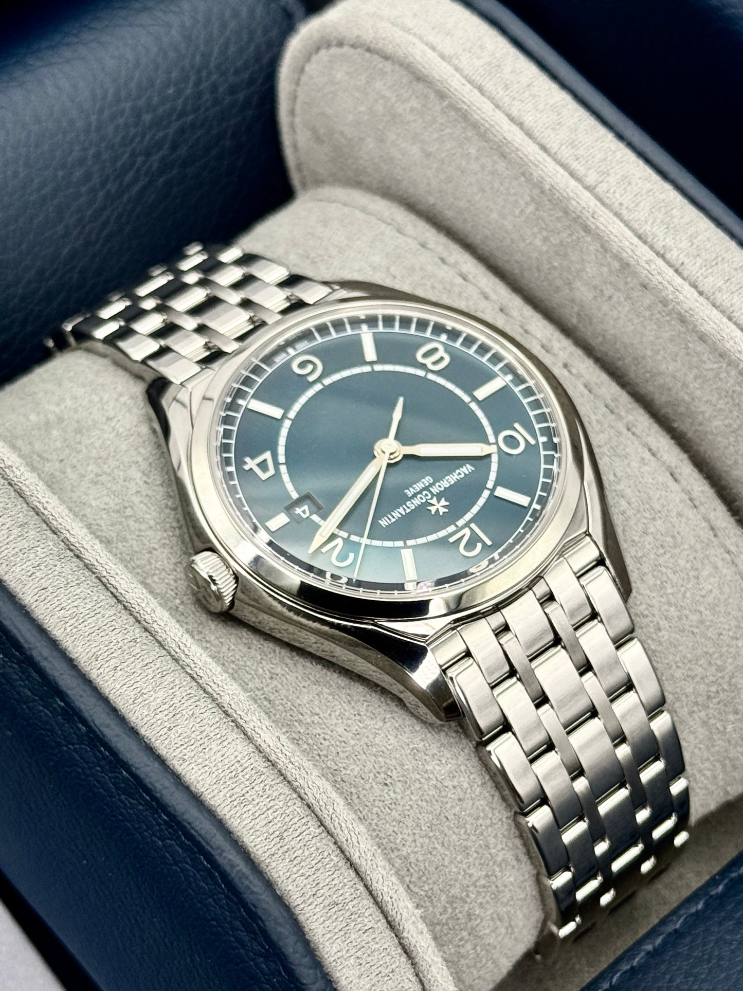 2026 Vacheron Constantin Fiftysix 40mm 4600E Stainless Steel Blue Dial