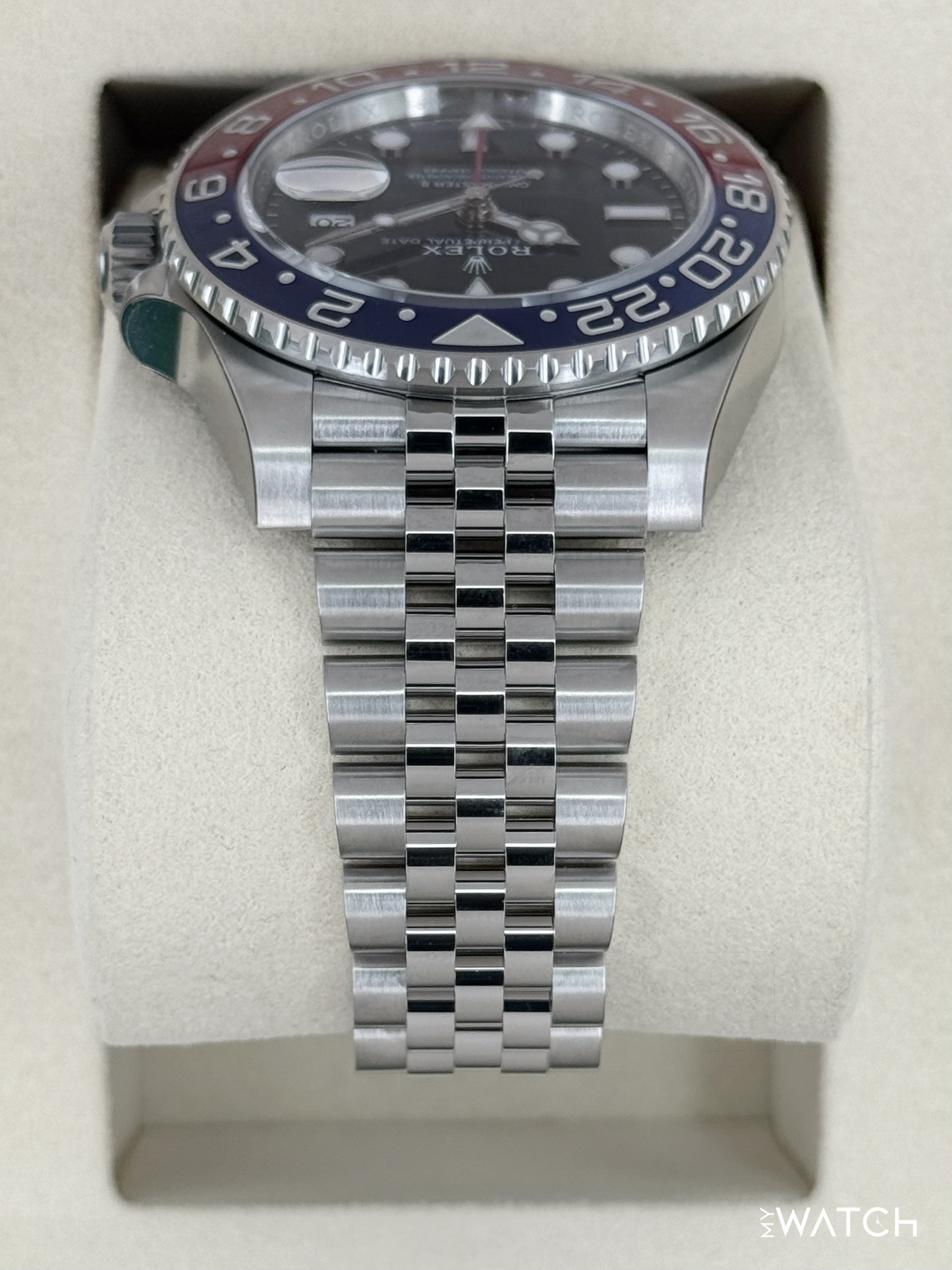 NEW 2026 Rolex GMT-Master II "Pepsi" 40mm 126710BLRO Jubilee (STICKERED) - MyWatchLLC