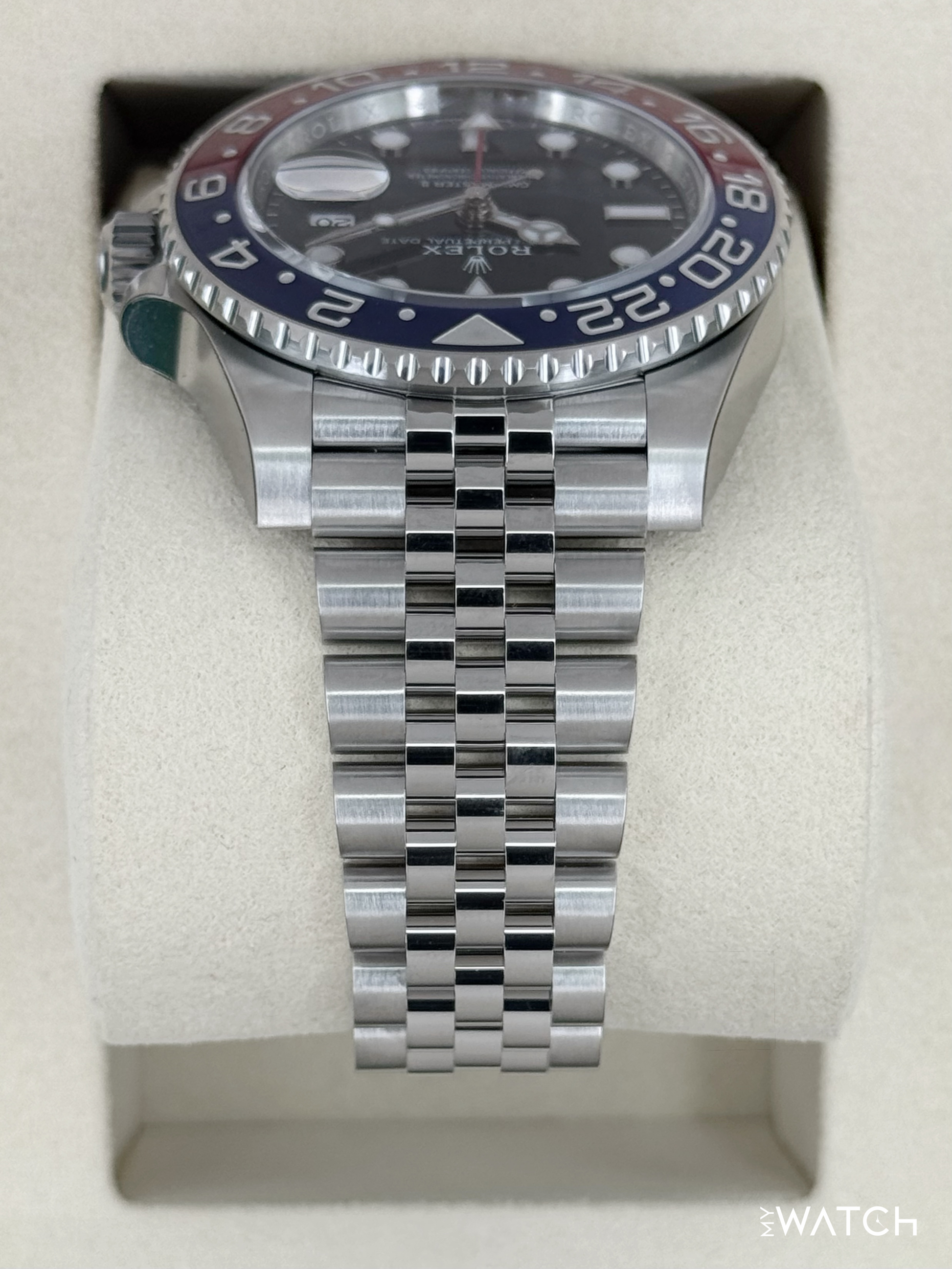 NEW 2026 Rolex GMT-Master II "Pepsi" 40mm 126710BLRO Jubilee (STICKERED) - MyWatchLLC