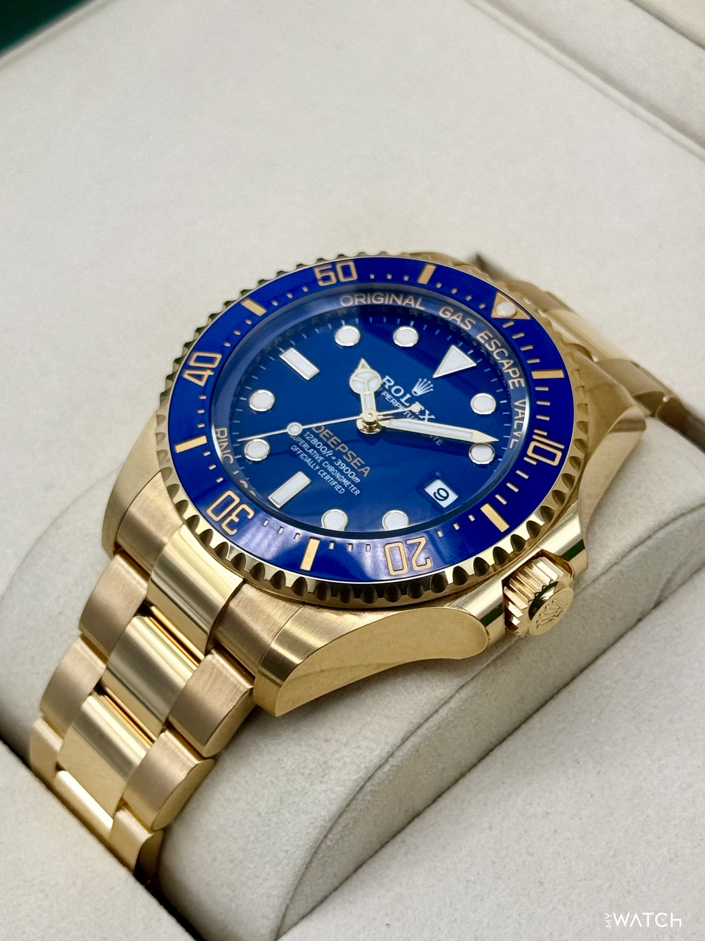 NEW 2026 Rolex Deepsea 44mm 136668LB 18K Yellow Gold Blue Dial (STICKERED)