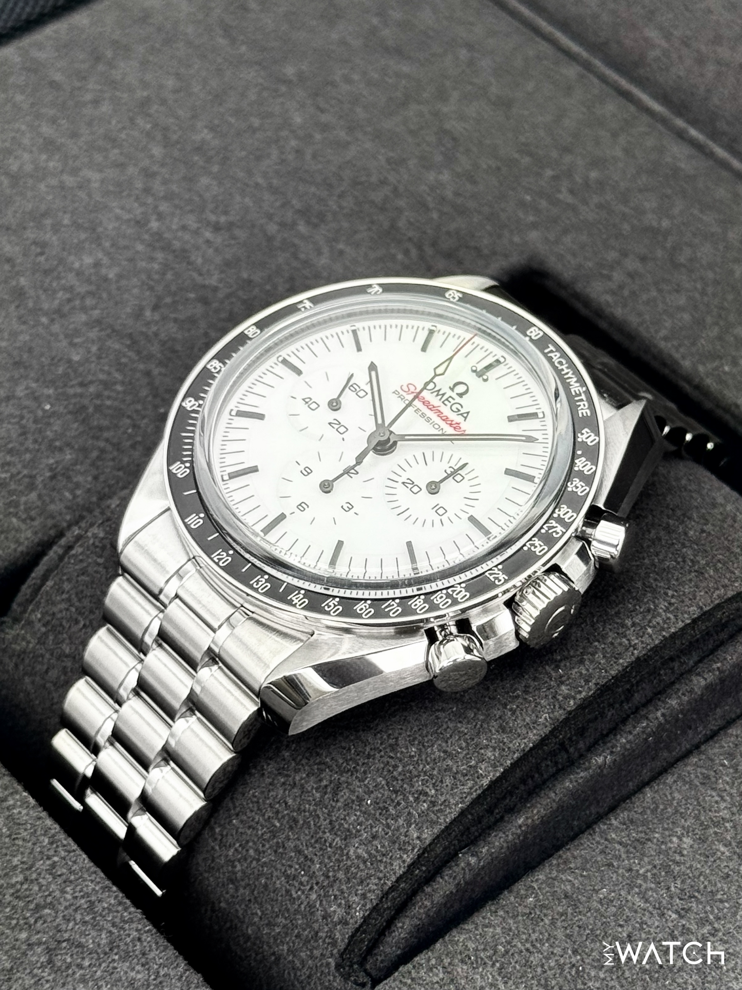 NEW 2025 Omega Speedmaster Moonwatch Pro 310.30.42.50.04.001 42mm White Dial