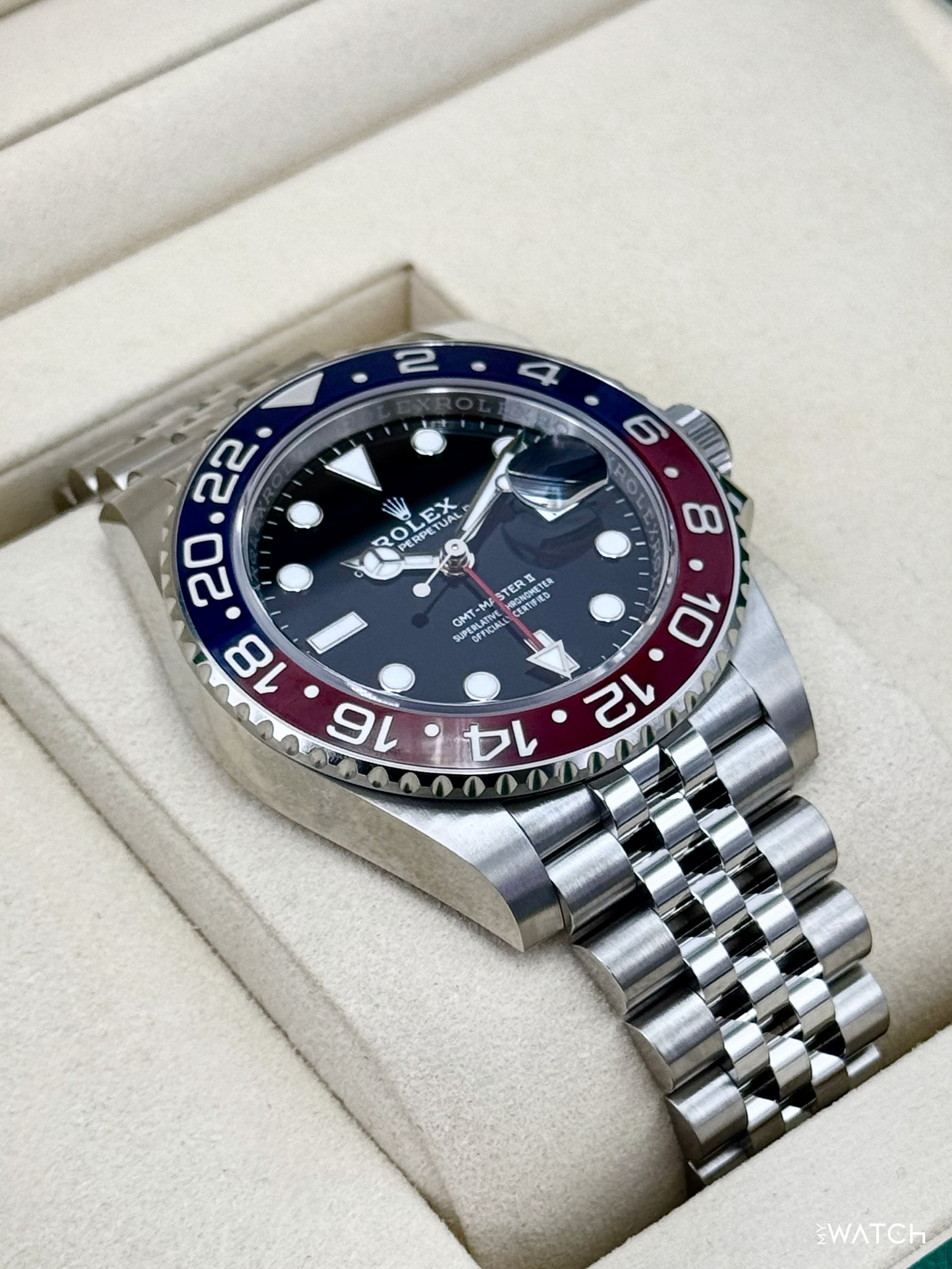 NEW 2026 Rolex GMT-Master II "Pepsi" 40mm 126710BLRO Jubilee - MyWatchLLC