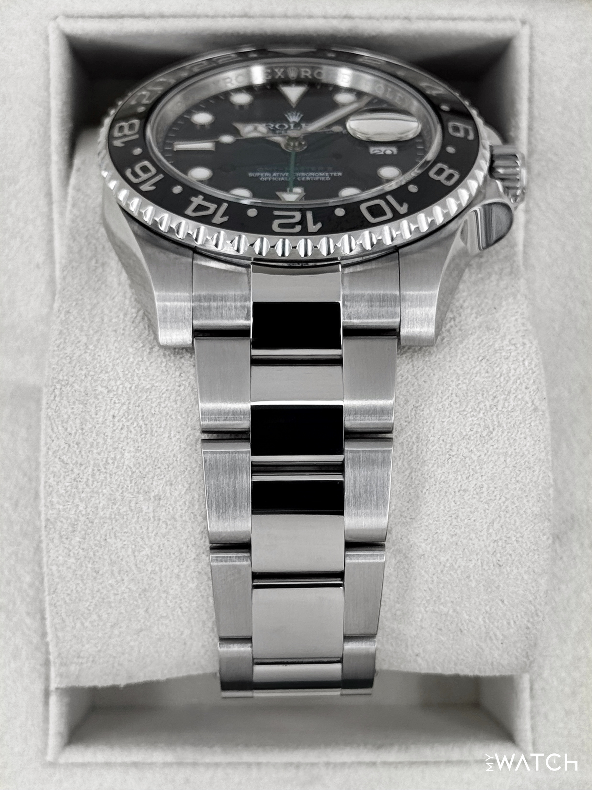 2016 Rolex GMT-Master II 40mm 116710LN Stainless Steel Black Dial - MyWatchLLC