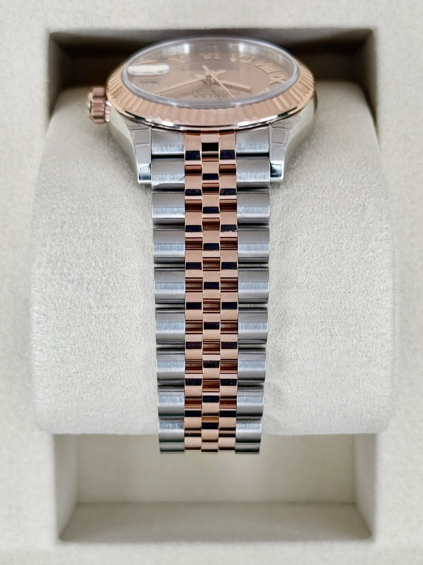 NEW 2026 Rolex Ladies Datejust 31mm 278271 Two-Tone Jubilee Pink Dial