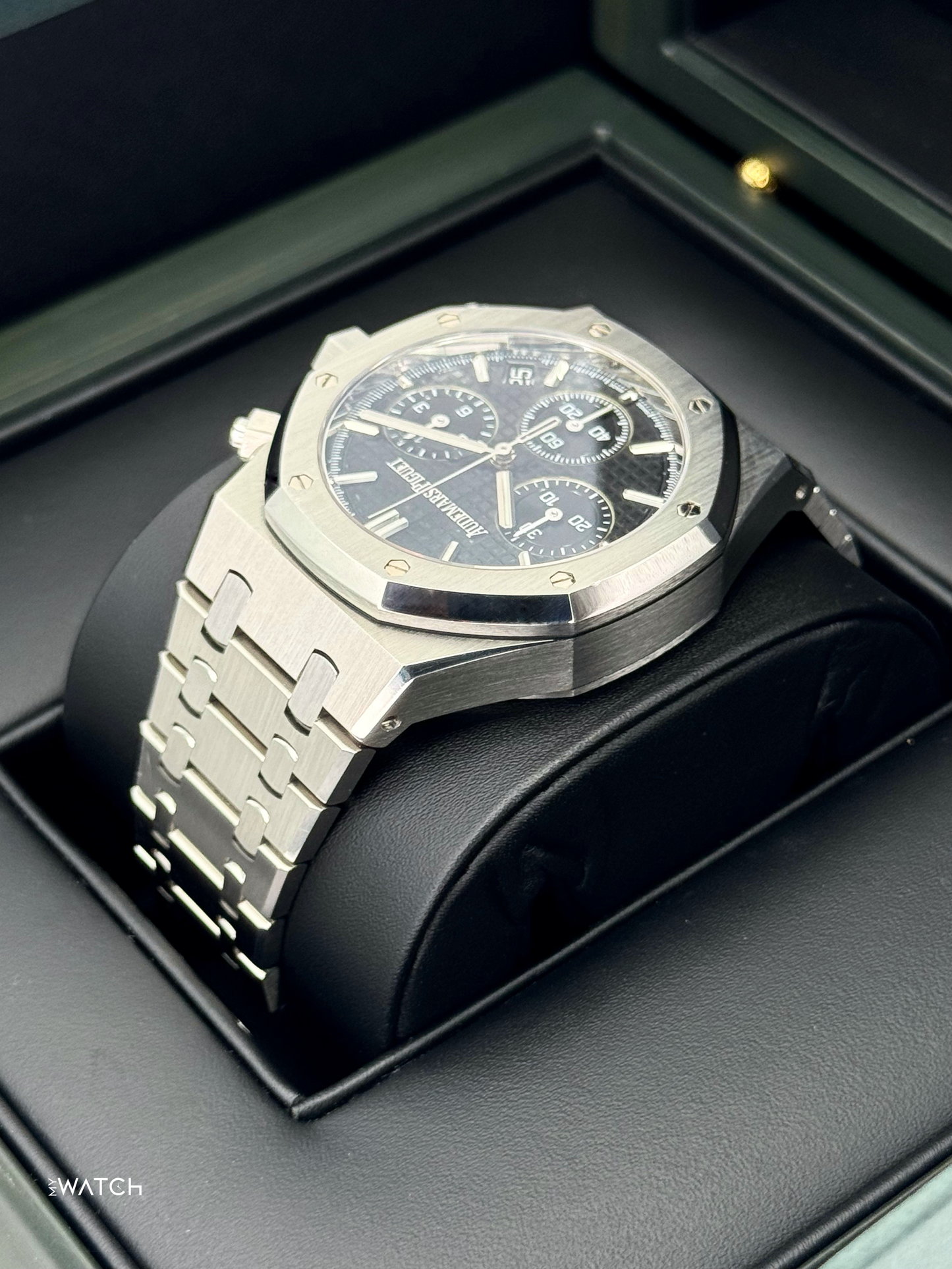 2023 Audemars Piguet Royal Oak Chronograph 41mm 26240ST Black Dial - MyWatchLLC
