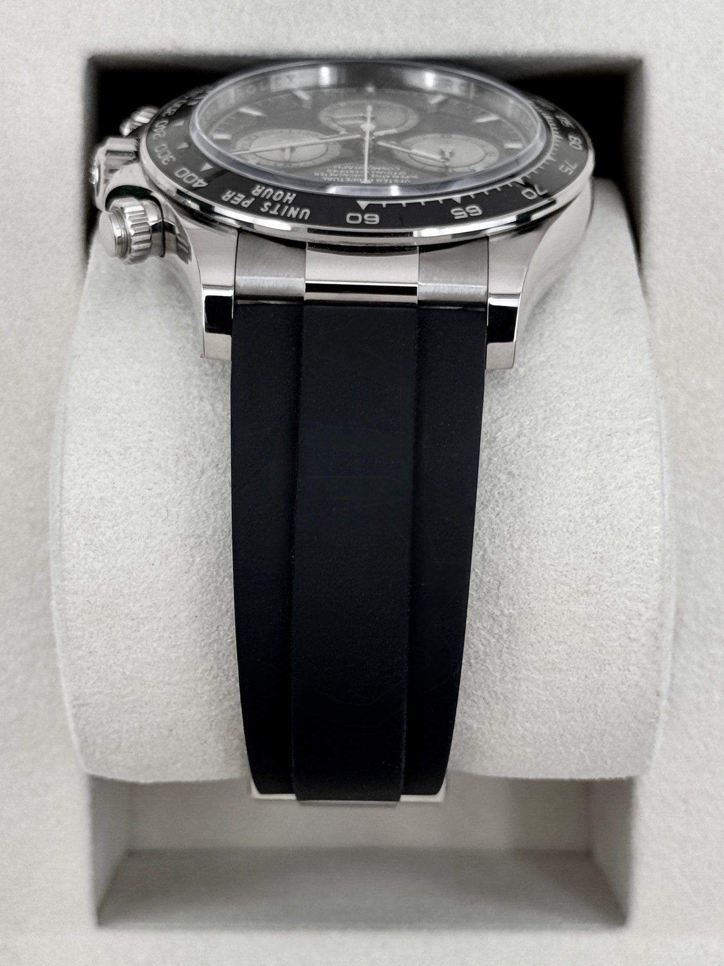 NEW 2026 Rolex Daytona Baby Le Mans 40mm 126519LN White Gold Black Dial (NEW STYLE CARD)