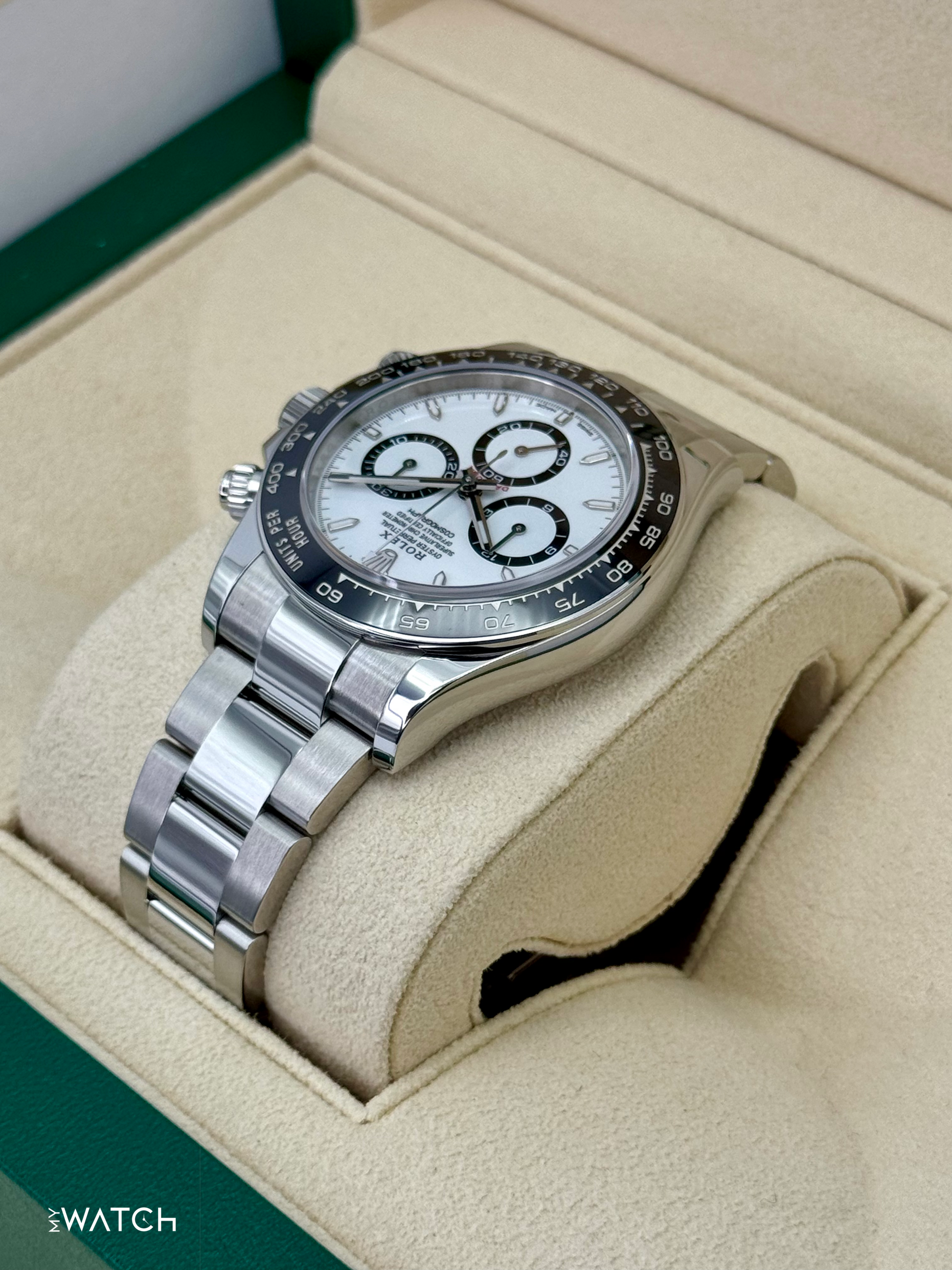 2024 Rolex Daytona 40mm 126500LN Stainless Steel Panda Dial - MyWatchLLC