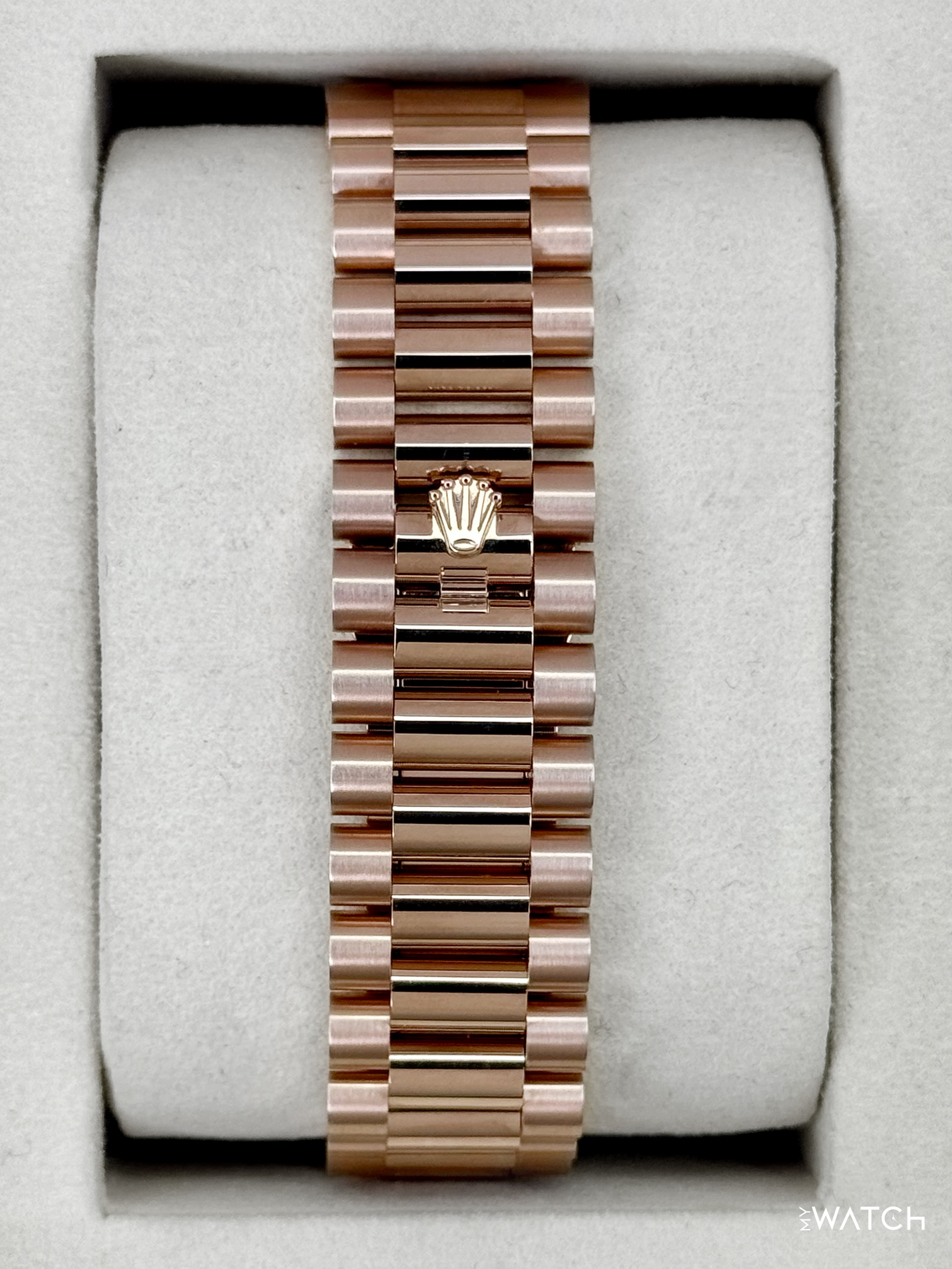 2025 Rolex Day-Date 40mm 228235 Presidential Slate Ombre Dial - MyWatchLLC