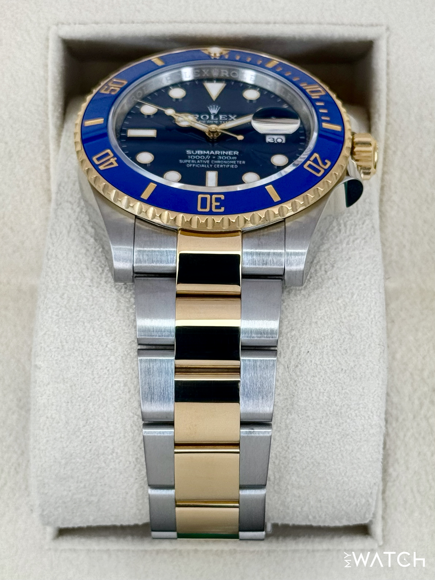 2024 Rolex Submariner "Bluesy" 41mm 126613LB Two-Tone Blue Dial - MyWatchLLC