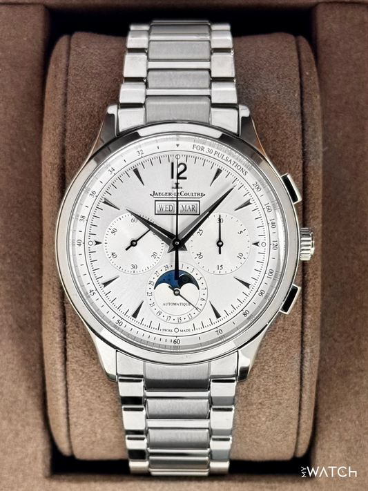 2025 Jaeger-LeCoultre Master Control 40mm Q413813J Stainless Steel White Dial - MyWatchLLC