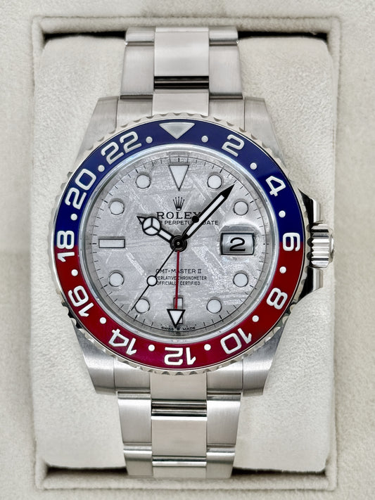 2024 Rolex GMT-Master II "Pepsi" 40mm 126719BLRO Meteorite Dial