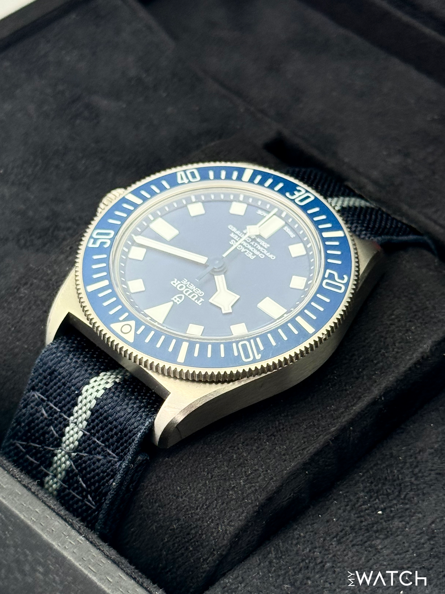 2022 Tudor Pelagos Fxd 42mm 25707B/22 Titanium Blue Dial - MyWatchLLC