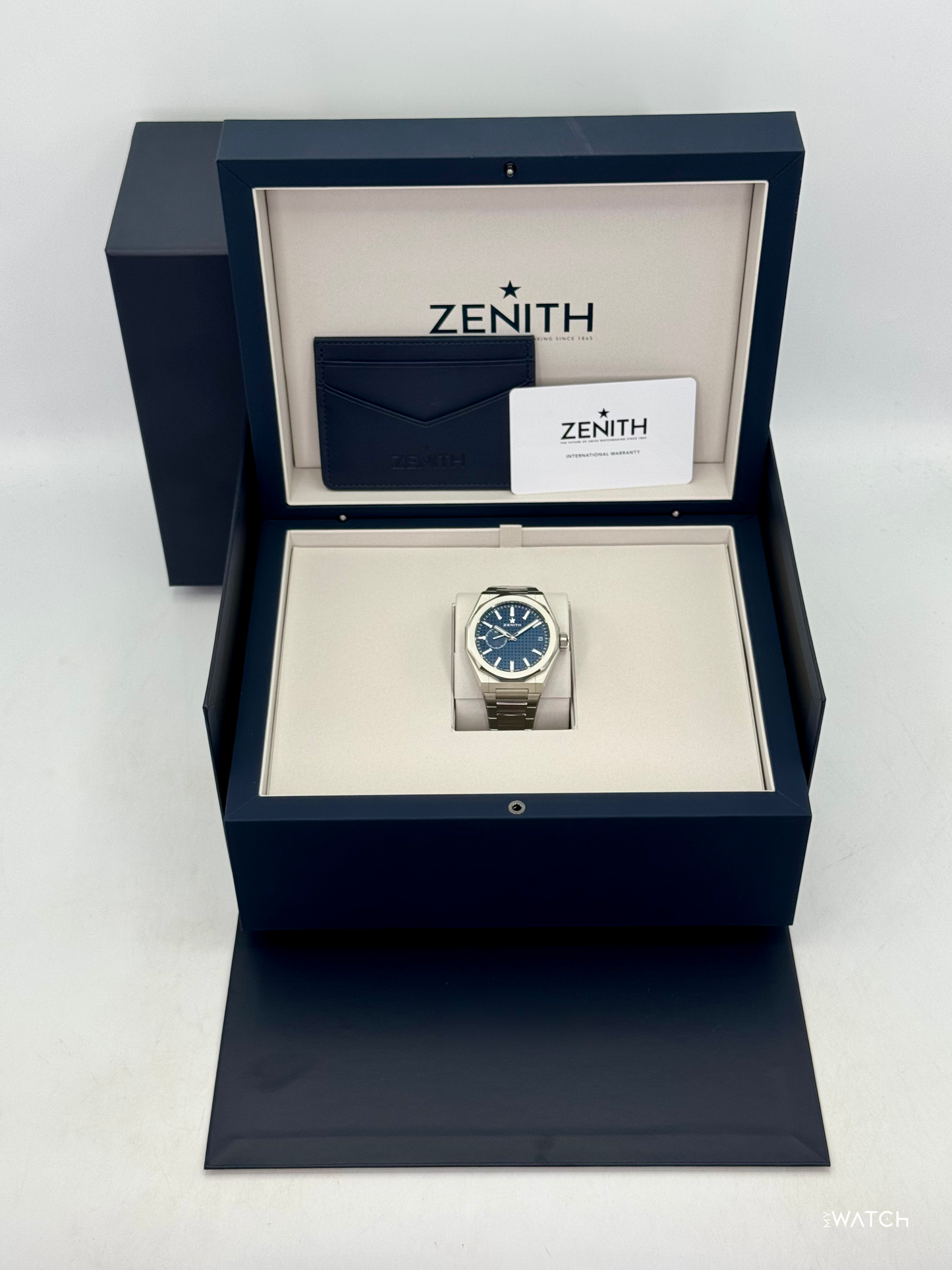 NEW 2026 Zenith Defy Skyline 41mm 03.9300.3620/51.1001 Stainless Steel Blue Dial - MyWatchLLC